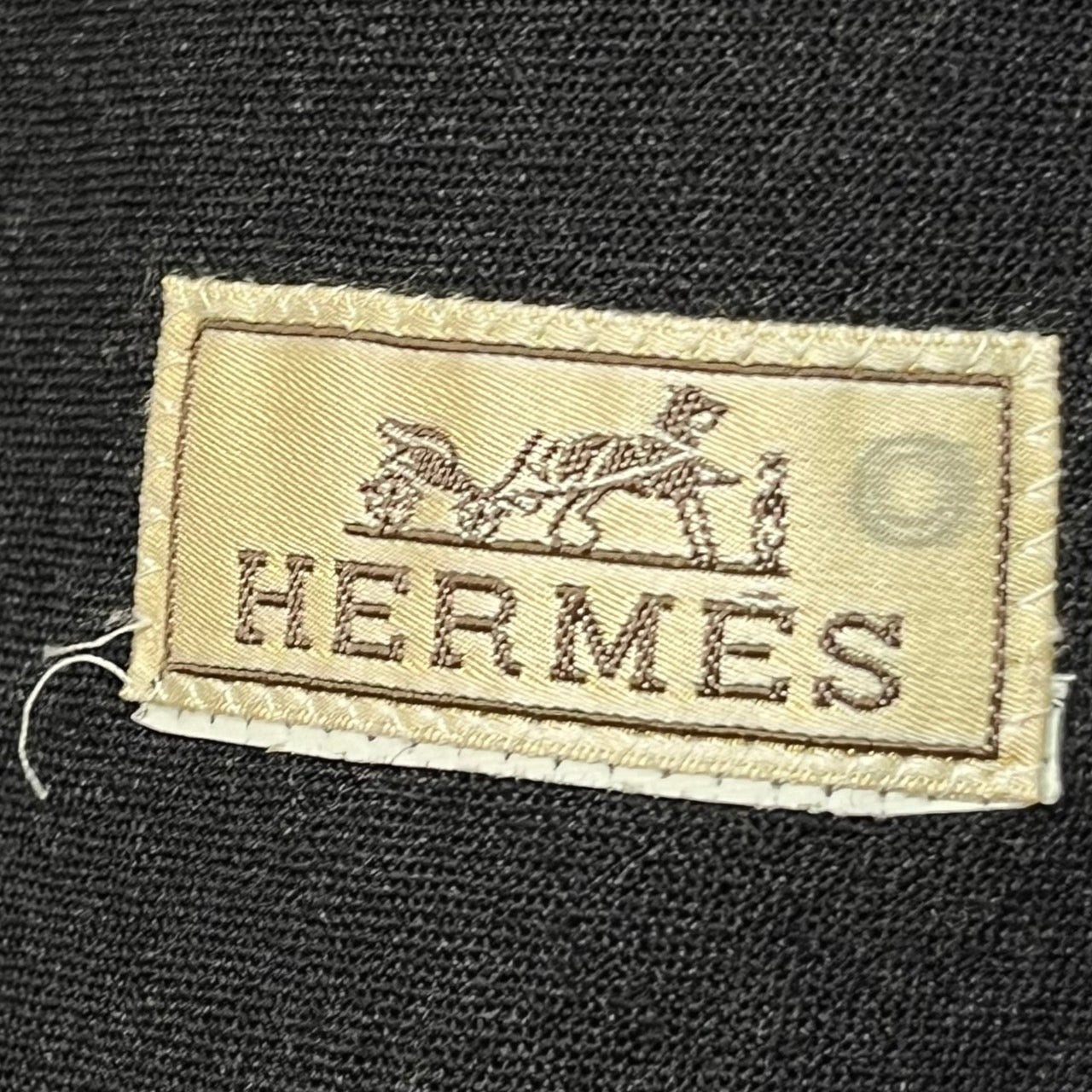 HERMES(エルメス) stand collar wool jacket/スタンドカラーウールジャケット/マオカラージャケットテーラードジャケット 表記無し(XLサイズ程度) チャコールグレー