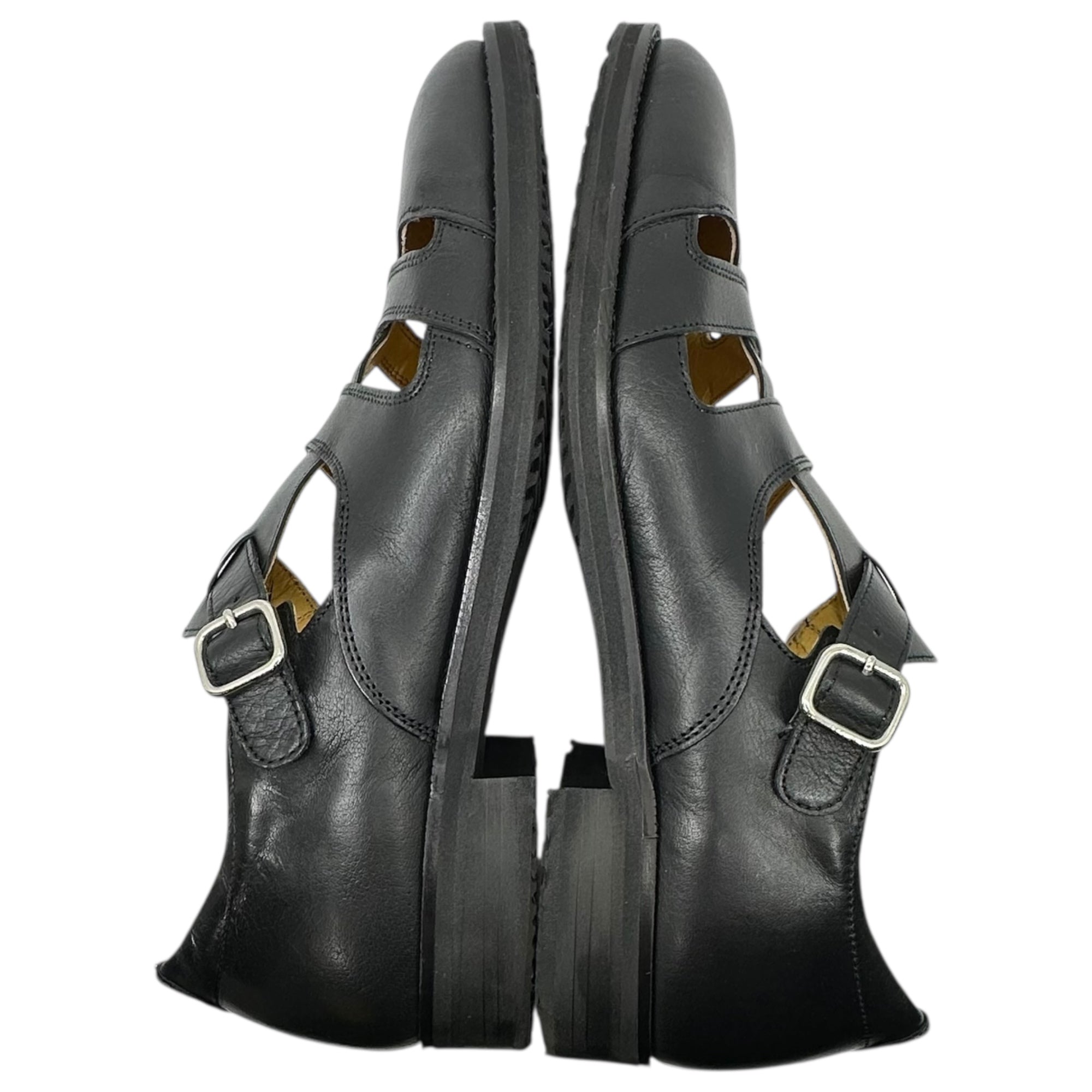 三陽山長(サンヨウサンチョウ) 柔兵/JUBEI Gurkha sandals グルカ サンダル Q7420-362 8(26.0cm程度) ブラック 参考定価36,300円(税込)