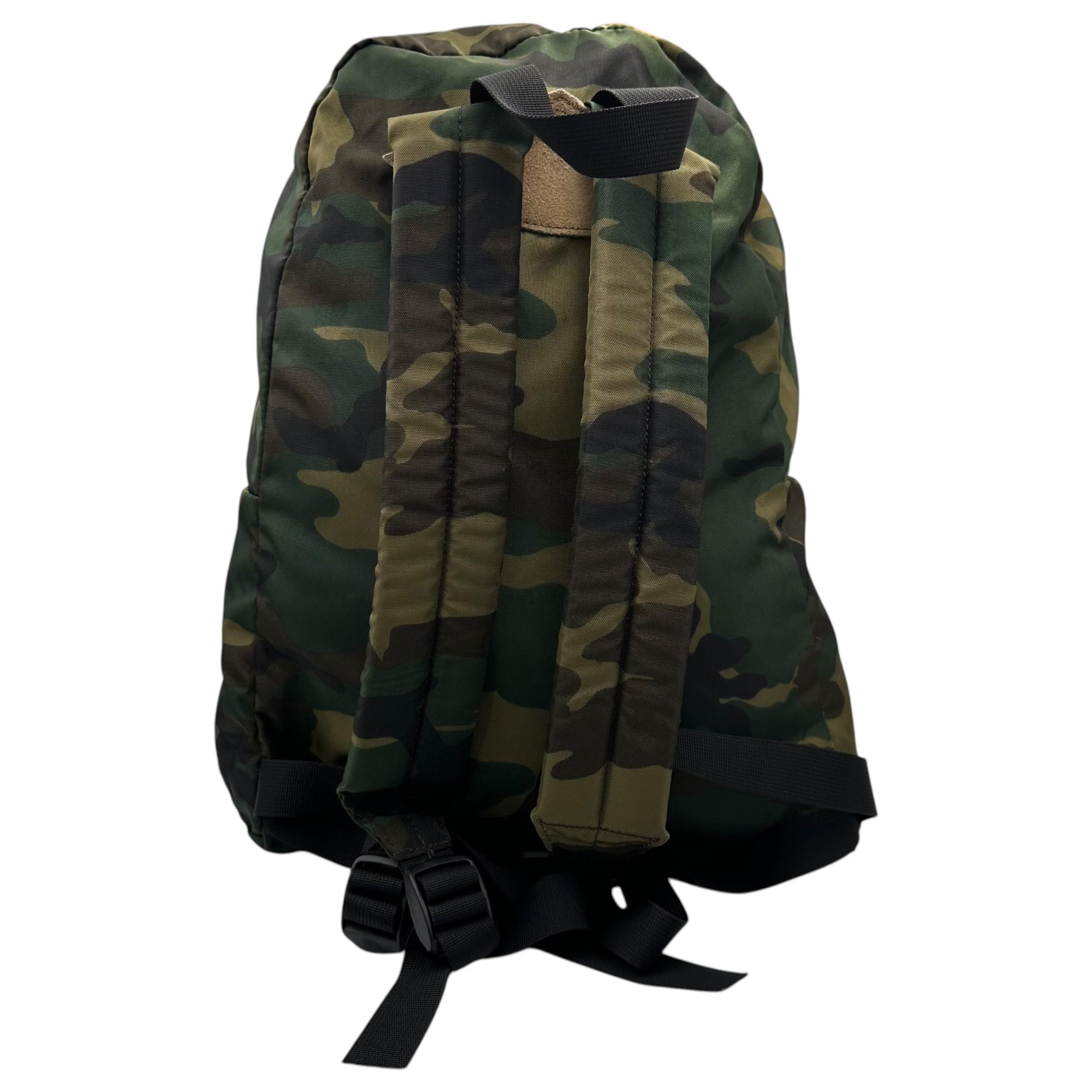 Herve Chapelier(エルベシャプリエ) Camouflage Nylon Daypack カモフラ ナイロン デイパック リュック 978NW-WOO カーキ