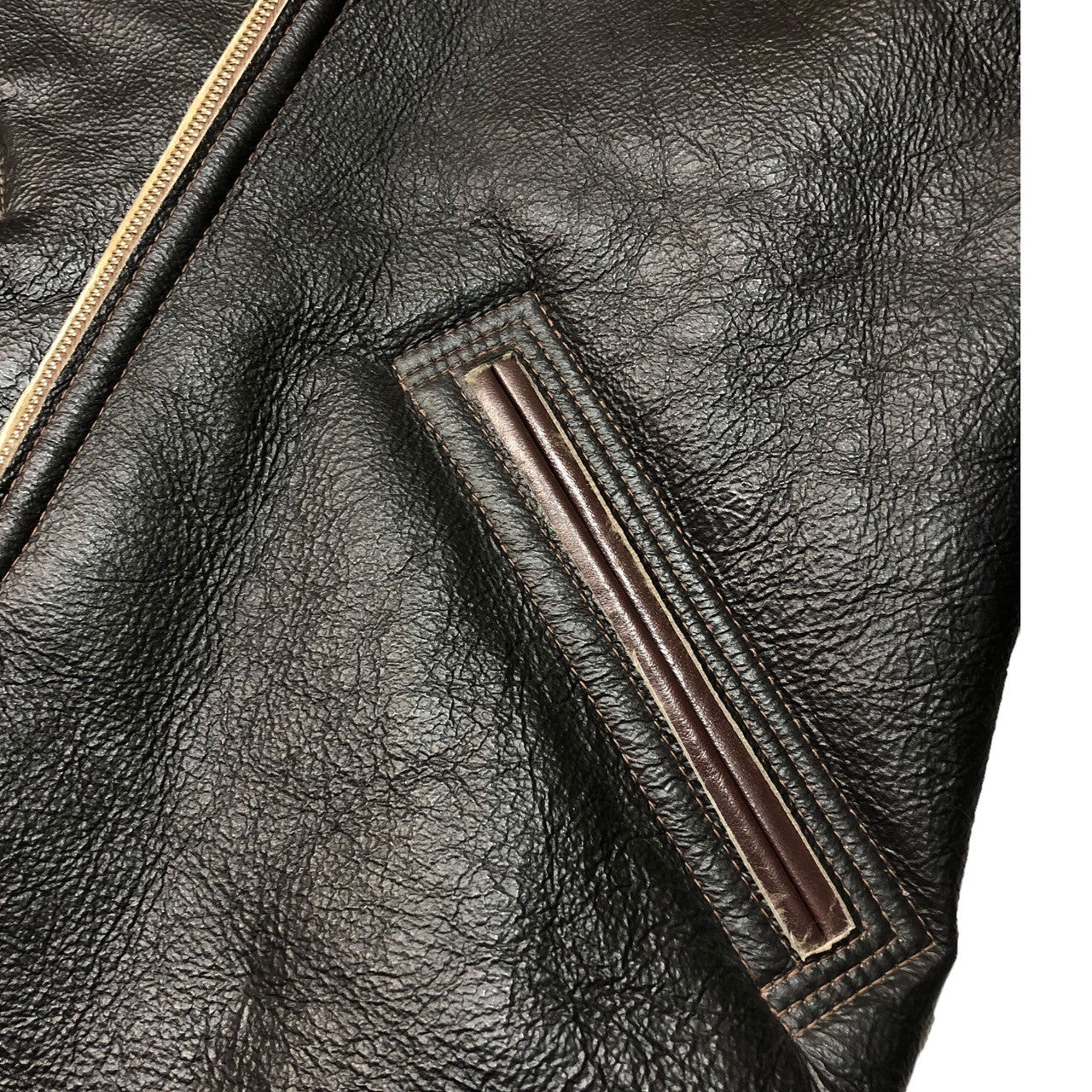 THE FEW(ザフュー) TYPE B-6 フライト ジャケット ムートン レザー 42-12746-P 42R(XL程度) ブラック The few Highlander