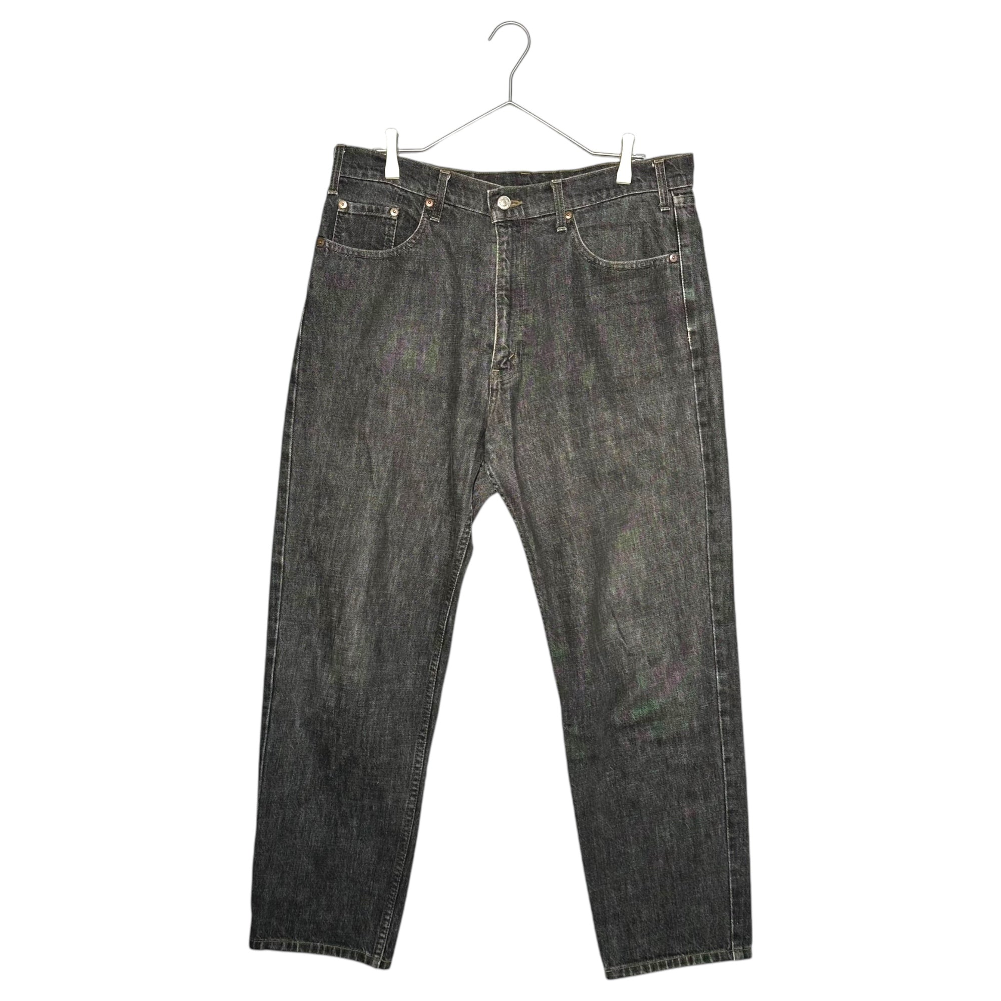 Levi's(リーバイス) 90's 603 Yarn-dyed black denim pants 先染め ブラック デニム パンツ 603-0206 W36 ブラック 90年代 日本製 ヴィンテージ