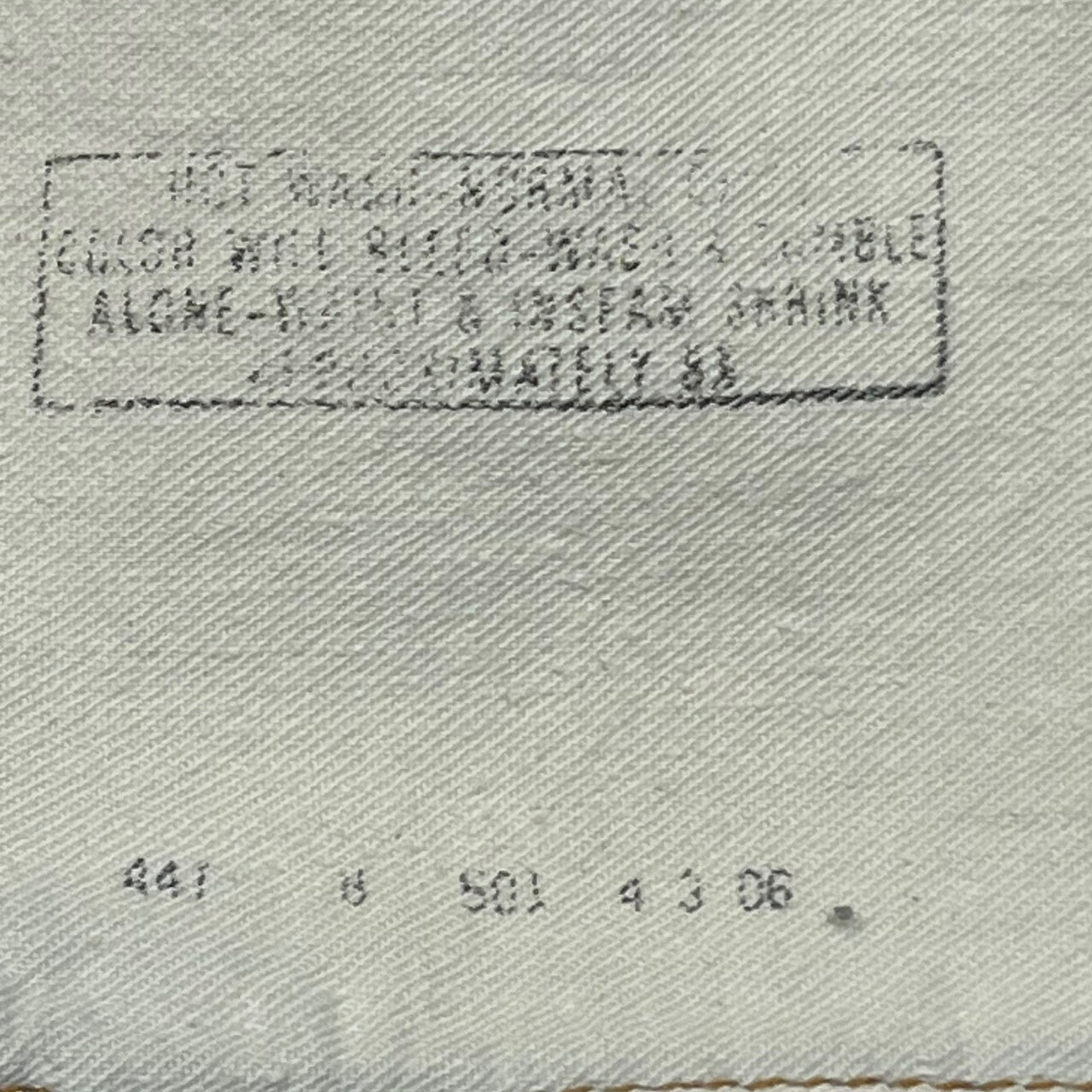 Levi's(リーバイス) 70's 66前期501 vintage denim pants/ヴィンテージデニムパンツ/ストレート 表記無し(W37程度) インディゴ/濃紺 70年代 70s スモールe 赤耳