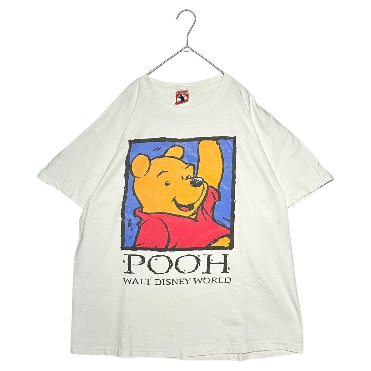 Disney(ディズニー) 90's "POOH" Vintage Tee プーさん ヴィンテージ Tシャツ XL ホワイト 90年代 ビッグサイズ