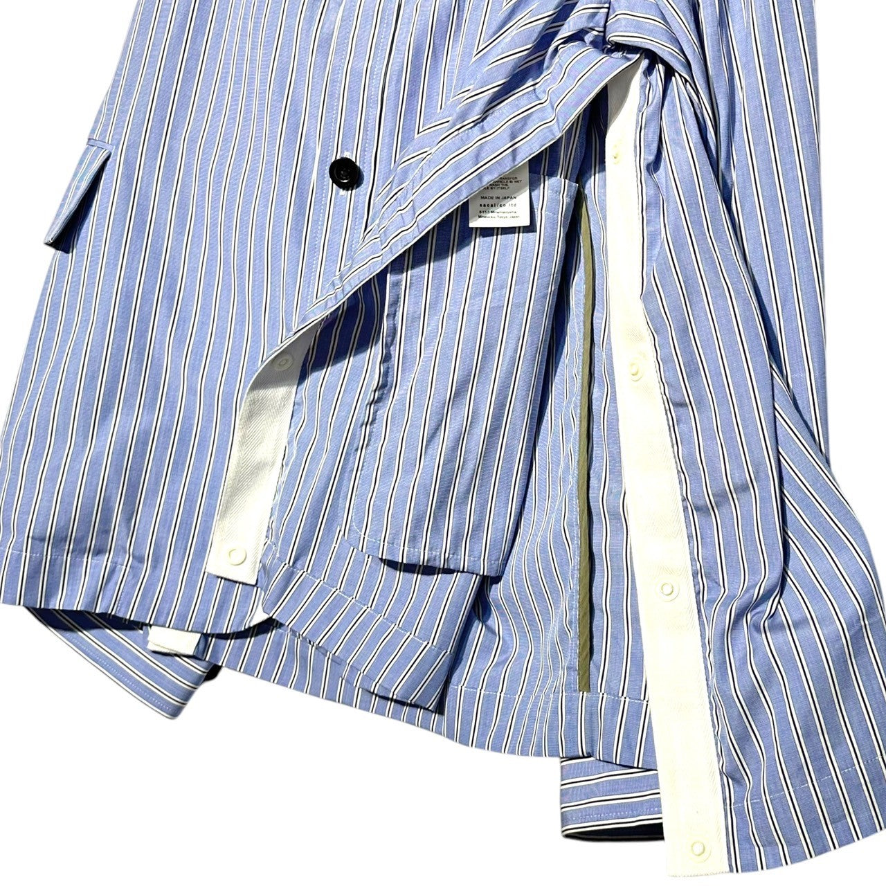sacai(サカイ) 23SS Thomas Mason Cotton Poplin Jacket トーマスメイソン コットン ポプリン ジャケット 23-03037M 3 ブルー