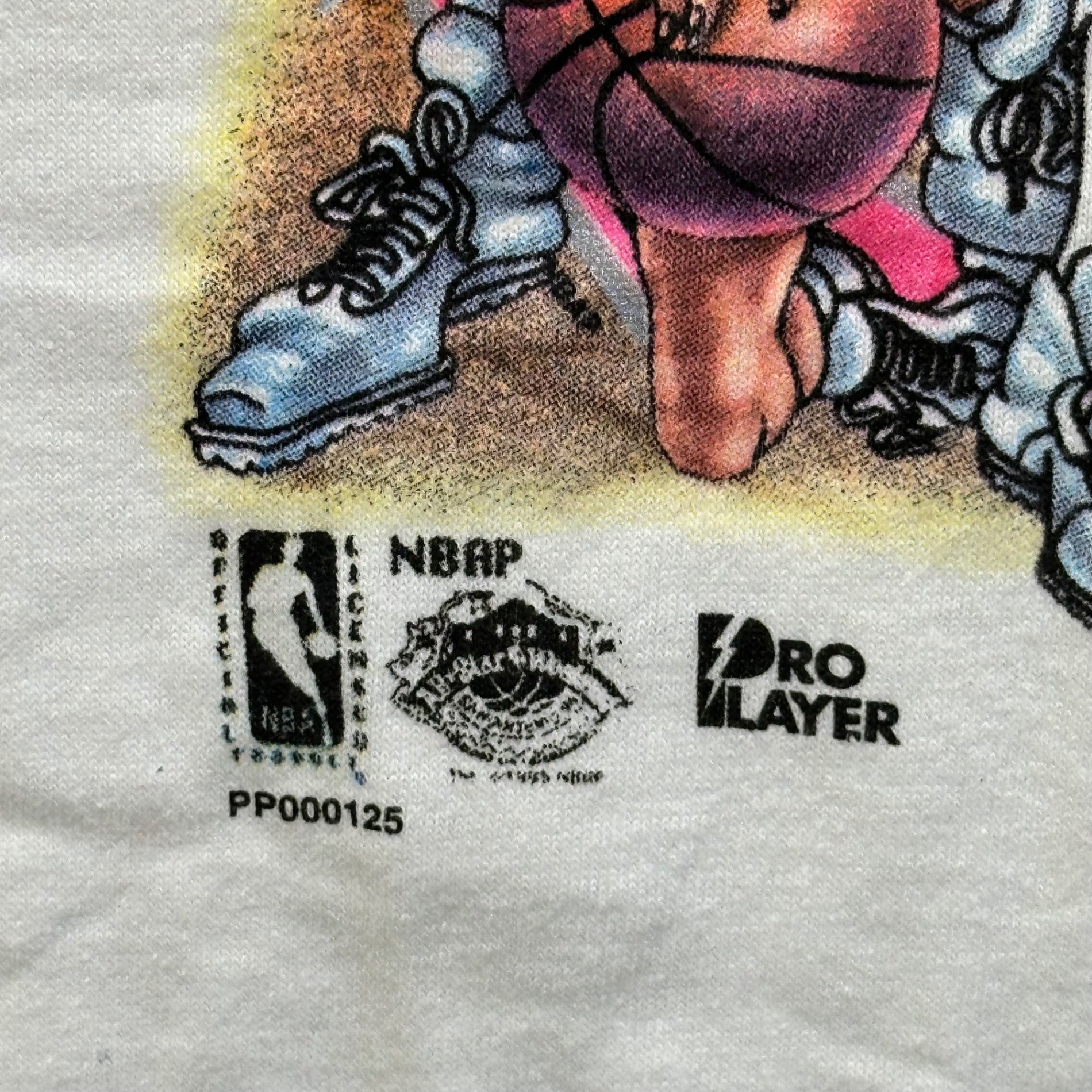 VINTAGE(ヴィンテージ) 1996 NBA All-Star Game T-shirt 96年 オールスター ゲーム Tシャツ L ホワイト×ブルー×ブラウン デッドストック