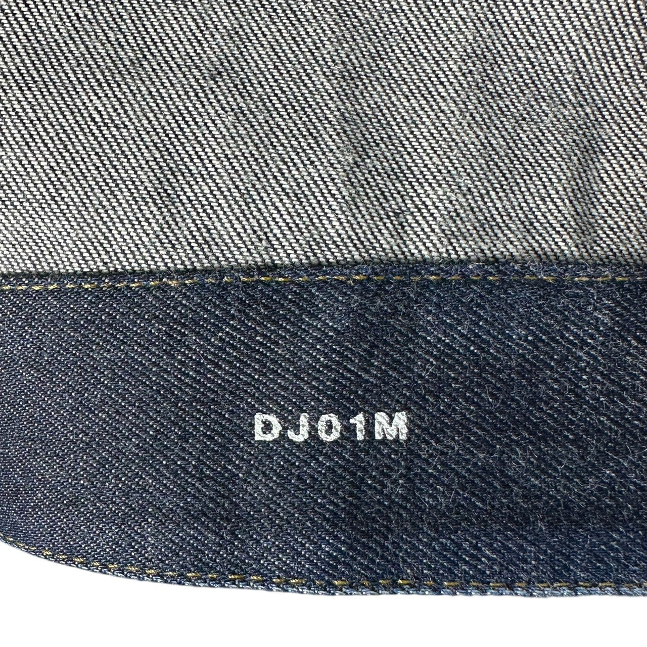 SAINT LAURENT(サンローラン) 13AW leather sleeve denim jacket レザー スリーブ デニム ジャケット UP53 2013 01058 S インディゴ×ブラック Hedi Slimane期 エディスリマン