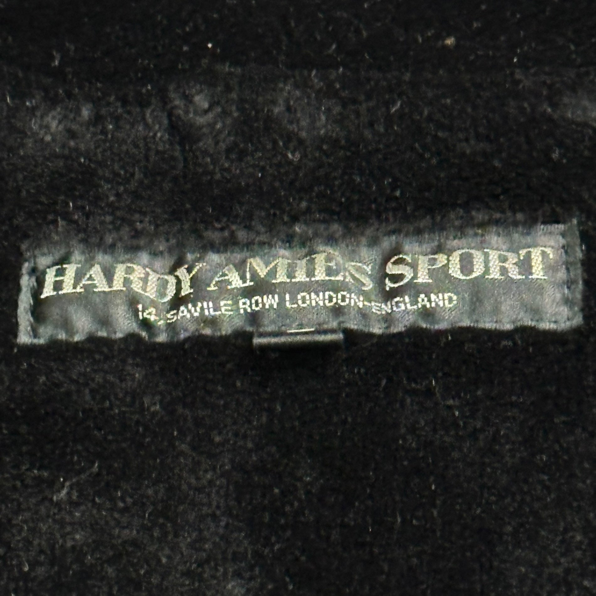 HARDY AMIES SPORT(ハーディエイミススポーツ) 90's lamb leather jacket with boa lining 90年代 裏ボア ラムレザー ジャケット L ブラック