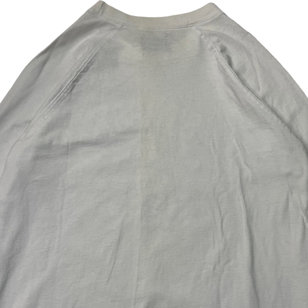 STUSSY(ステューシー) 90's~00's Worldwide ワールドワイド 長袖 カットソー ロンT 紺タグ SIZE M ホワイト×ブラック 90~00年代 OLD STUSSY