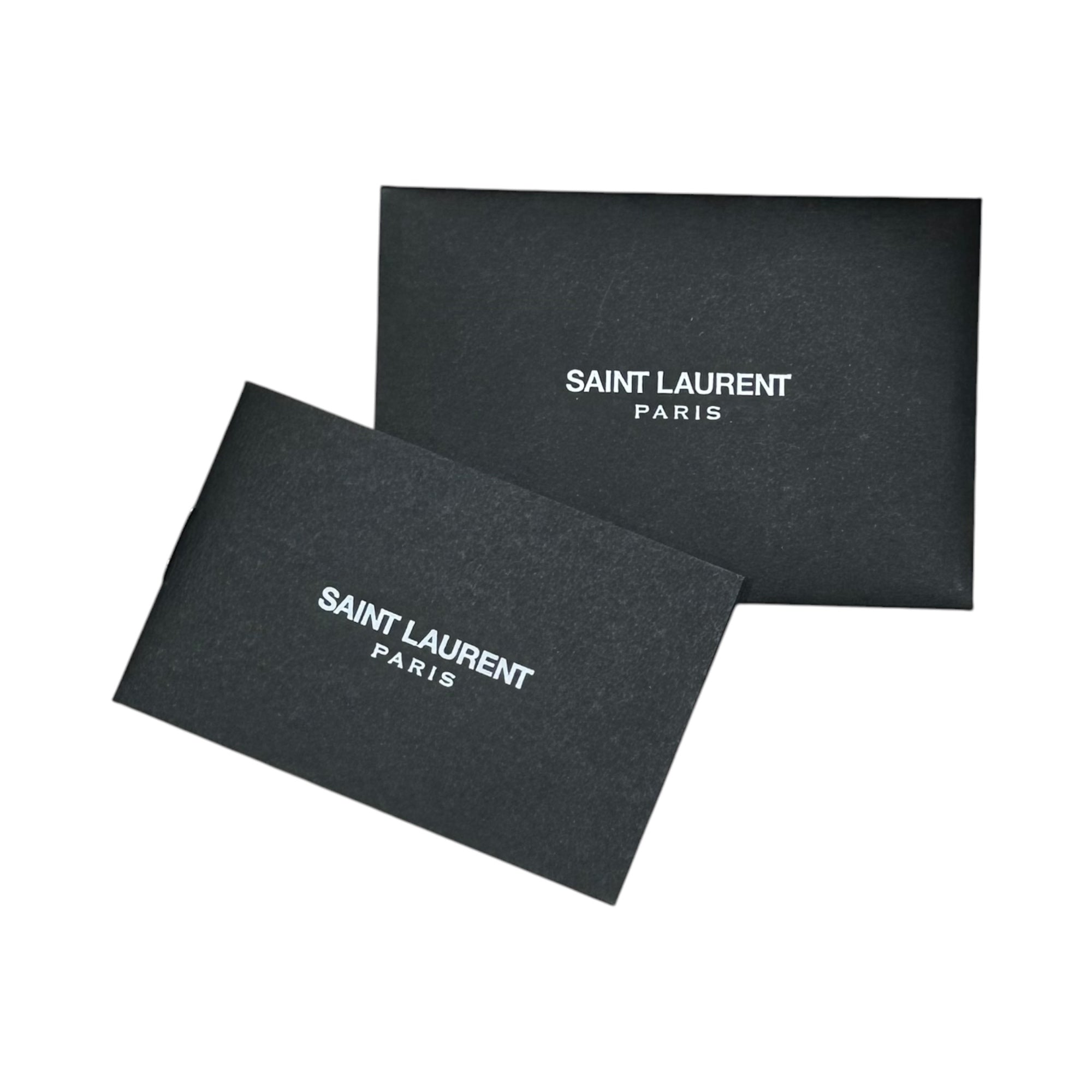 Saint Laurent Paris(サンローランパリ) Logo Plate Basic Chain Necklace ロゴ プレート ベーシック チェーン ネックレス シルバー