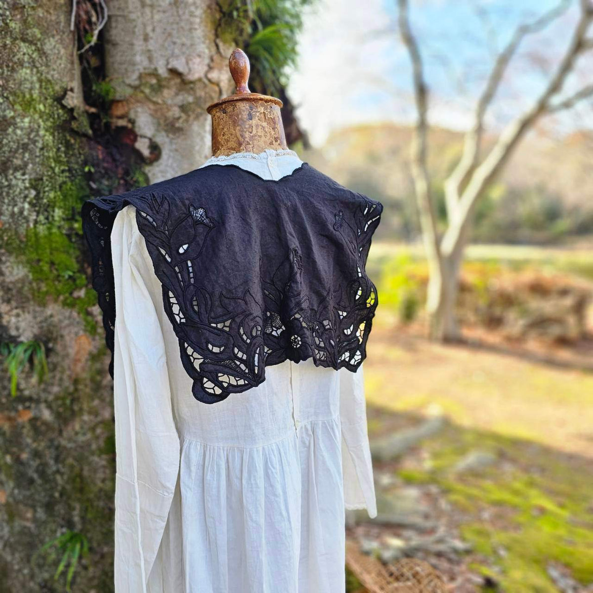 Euro antique(ヨーロッパアンティーク) antique linen and cutwork 