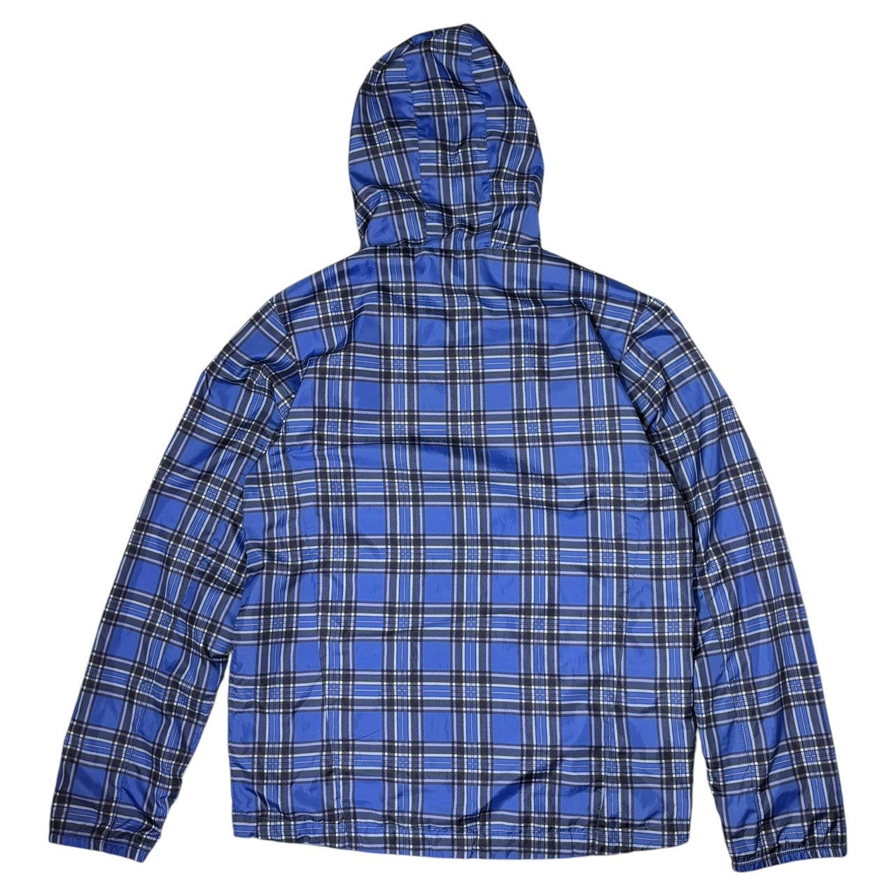 F.C.Real Bristol FCRB(エフシーレアルブリストル) Plaid Zip-Up Hoodie & Shorts Setup チェック柄 ジップアップ パーカー & ショーツ セットアップ S ブルー