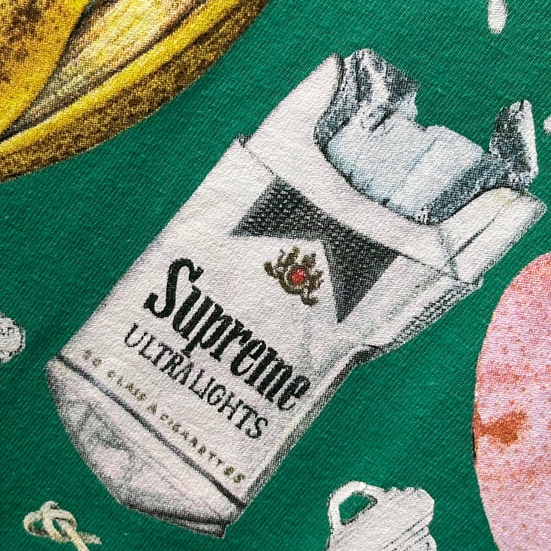 SUPREME(シュプリーム) 2023SS Trash Tee プリント Tシャツ S グリーン