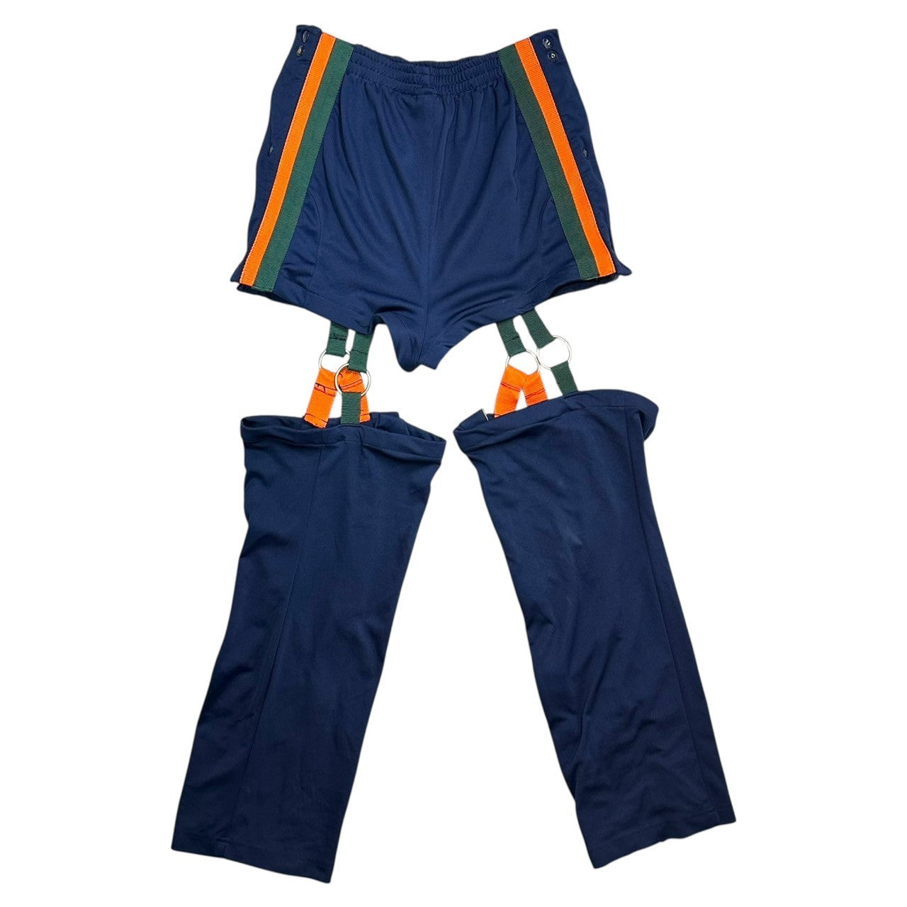DOG(ドッグ) ”NIKE NBA” Harness Remake Truck Pants ハーネス リメイク トラック パンツ 原宿古着屋 L ネイビー