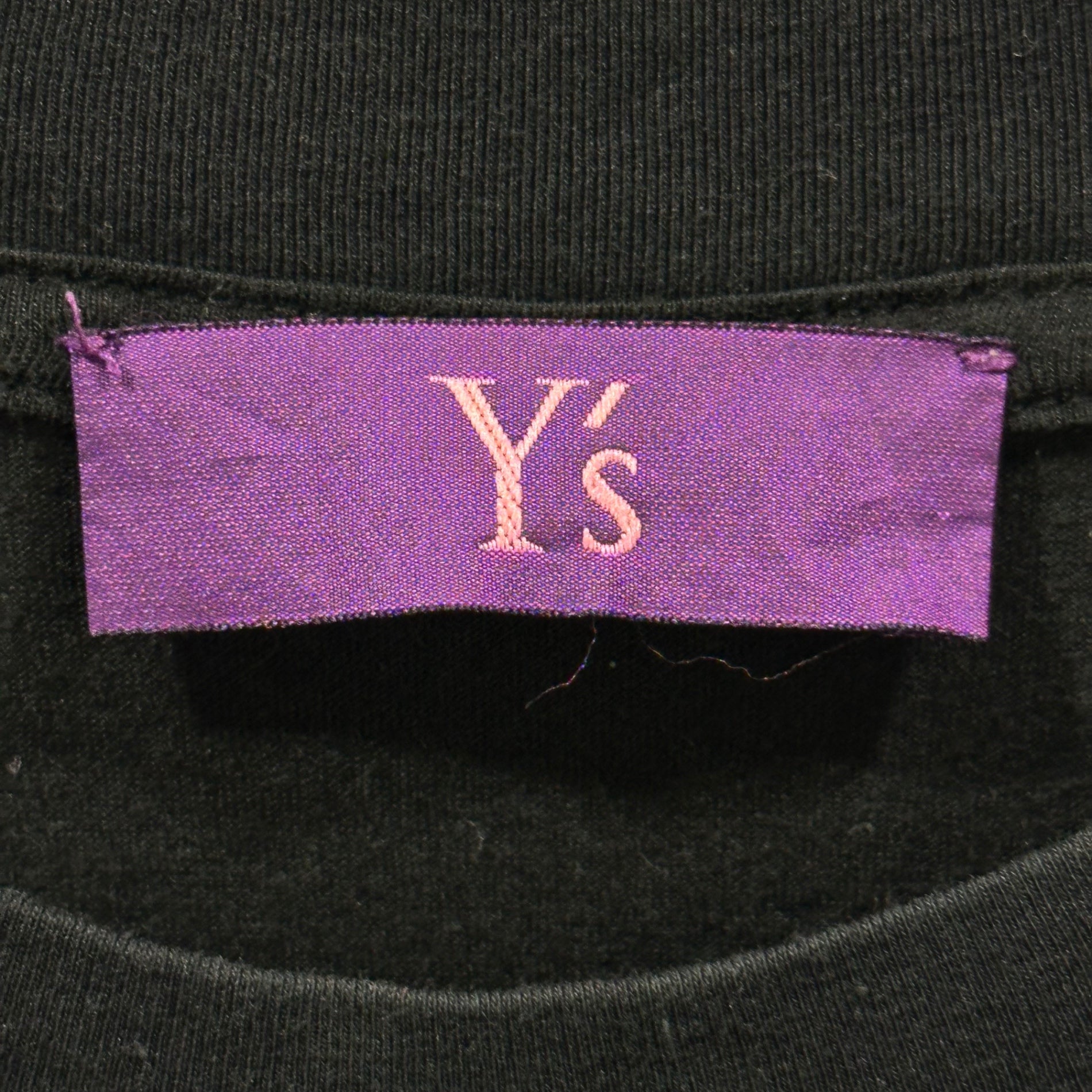 Y's Pink(ワイズ ピンク) Switch-Style Sleeveless T-Shirt 切替 ノースリーブ カットソー YL-B46-231 2(M程度) ブラック タンクトップ