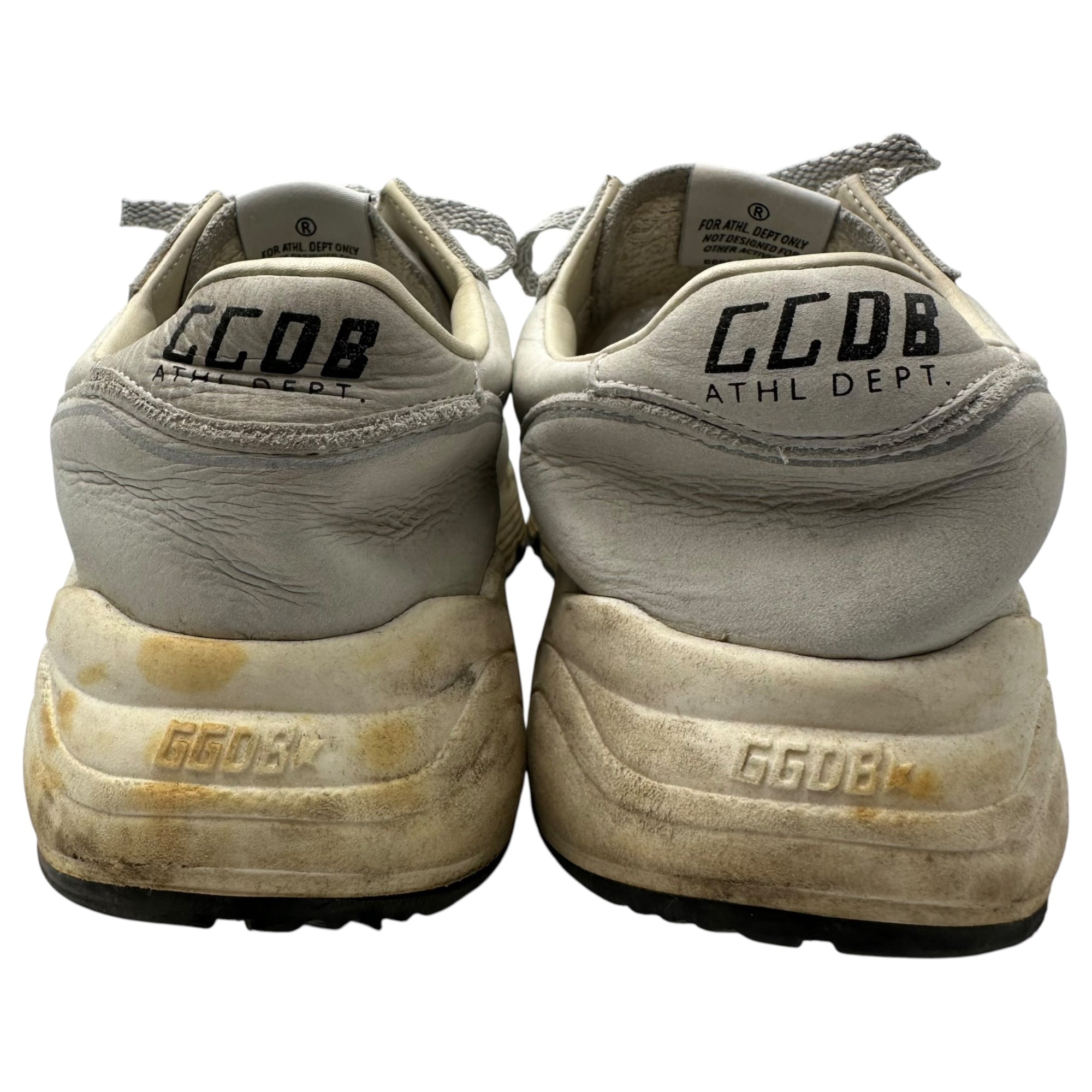 GOLDEN GOOSE(ゴールデングース) Running Sole ユーズド 加工 ランニング ローカット スニーカー 37(24cm程度) ライトグレー