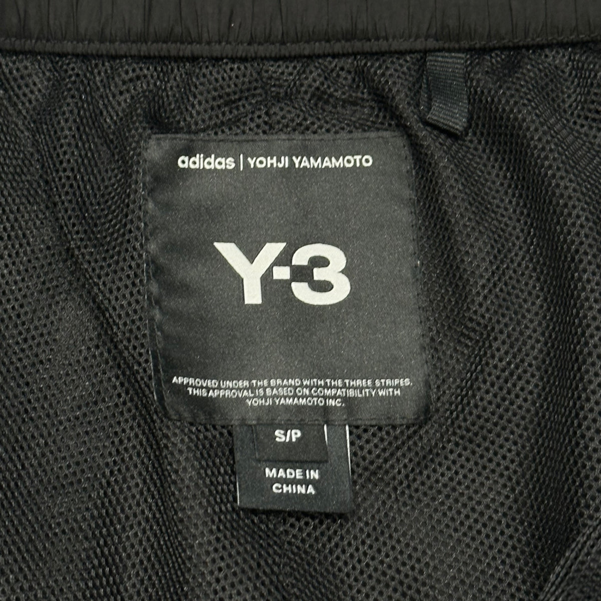Y-3(ワイスリー) 2025SS 3-STRIPES NYLON SHELL PANTS 3ストライプ ナイロン パンツ JD5998 S ブラック トラック