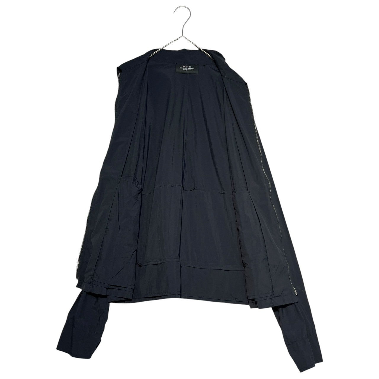 UNUSED(アンユーズド) Drizzler jacket ナイロン ドリズラー ジャケット US2173 2 ネイビー スイングトップ ブルゾン