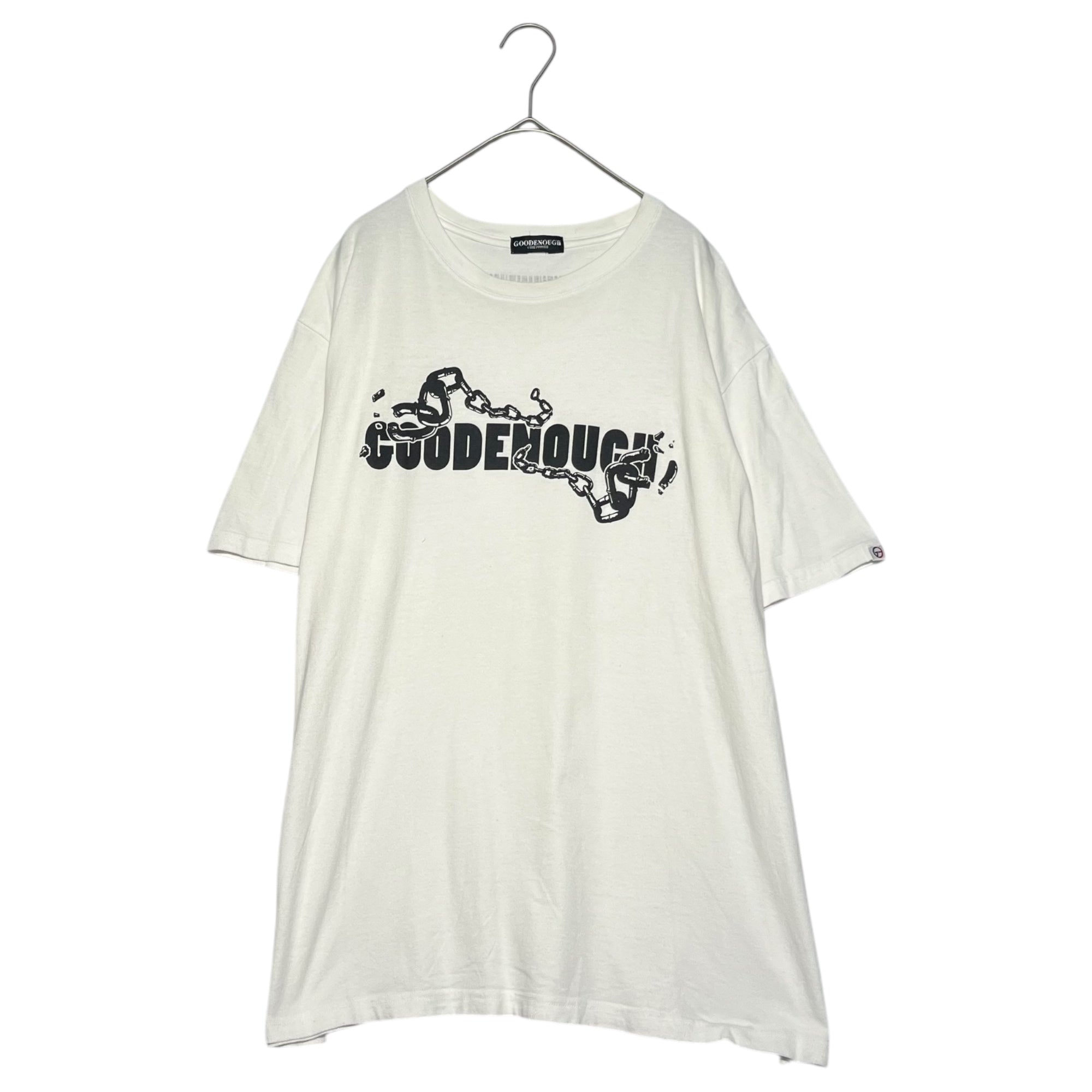 GOODENOUGH(グッドイナフ) chain logo print T-shirt チェーン ロゴ 