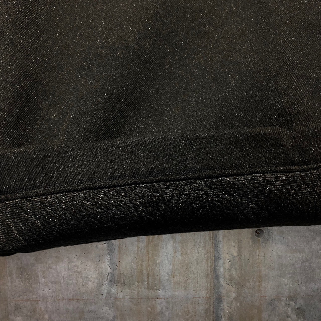 robe de chambre COMME des GARCONS(ローブドシャンブルコムデギャルソン) 04AWポリ縮絨ワイドパンツ RN-P001 表記なし(メンズMサイズ程度) ブラック AD2004