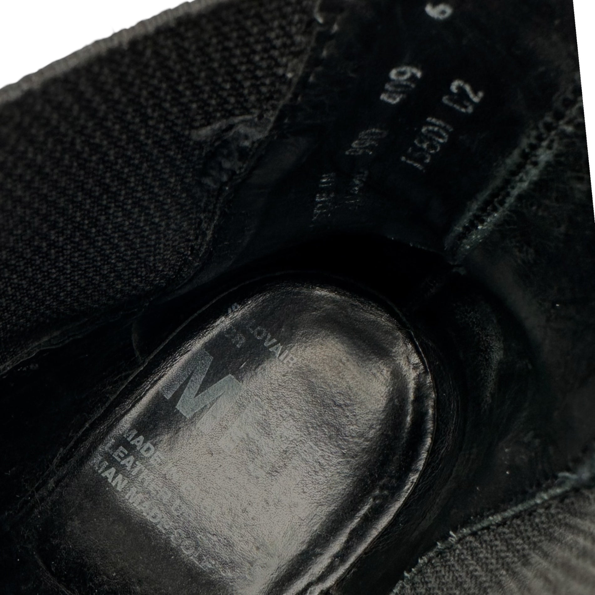 SOLOVAIR × MHL(ソロヴェアー × エムエイチエル マーガレットハウエル) Side-Gore Plain Toe サイドゴア プレーントゥ ブーツ 6(24~24.5cm程度) ブラック