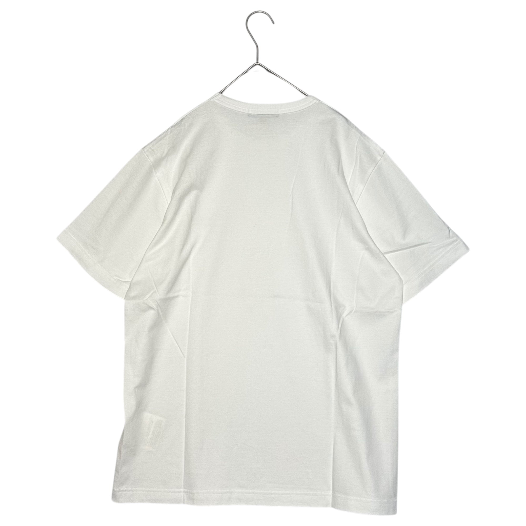 COMME des GARCONS HOMME(コムデギャルソンオム) 21SS Cotton jersey S/S logo T-shirt 綿天竺 半袖 ロゴ Tシャツ HG-T009 M ホワイト AD2020