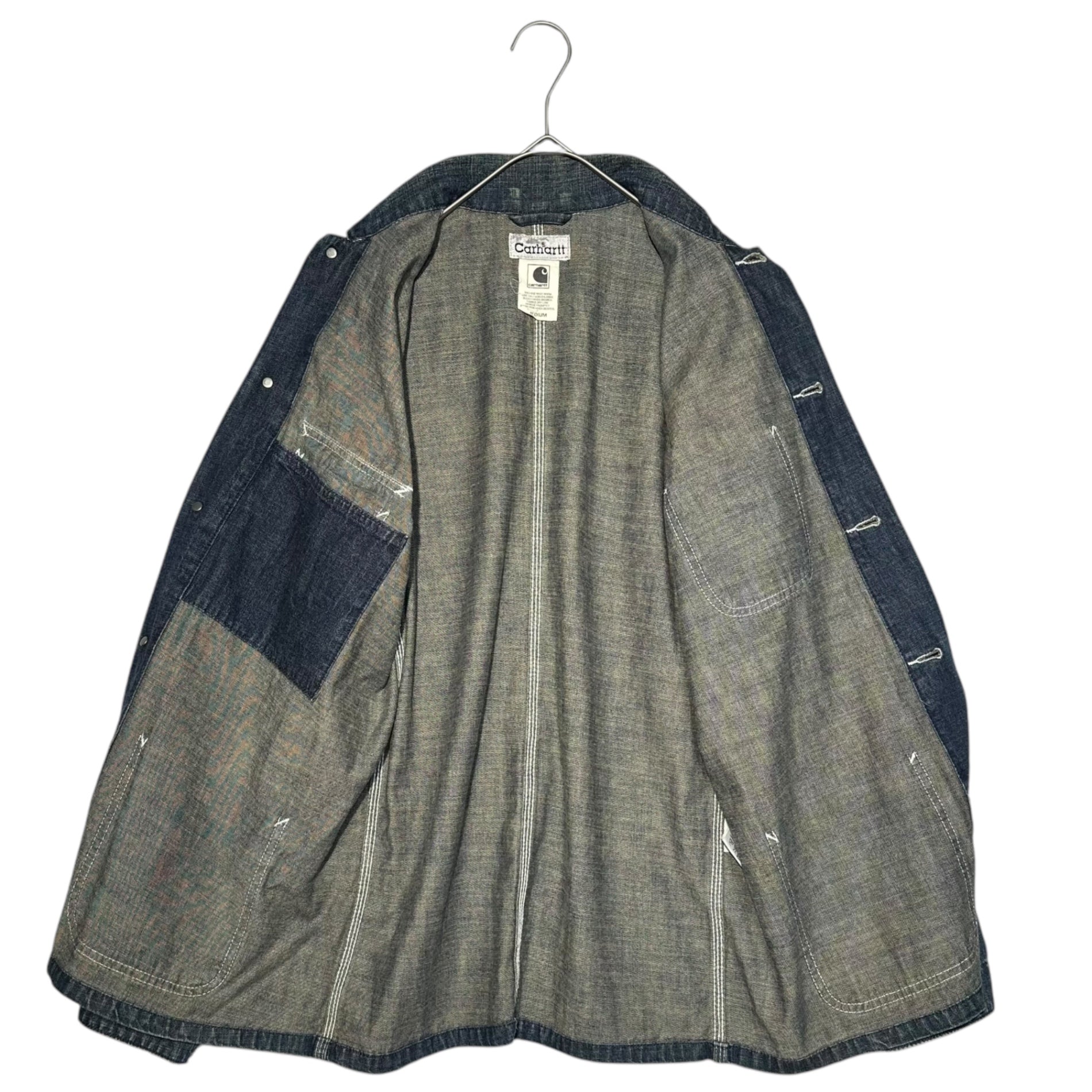 carhartt(カーハート) 00's Denim Coverall Jacket 2000年代 デニム カバーオール ジャケット 00108 ACH-1550 E746-1809 M インディゴ
