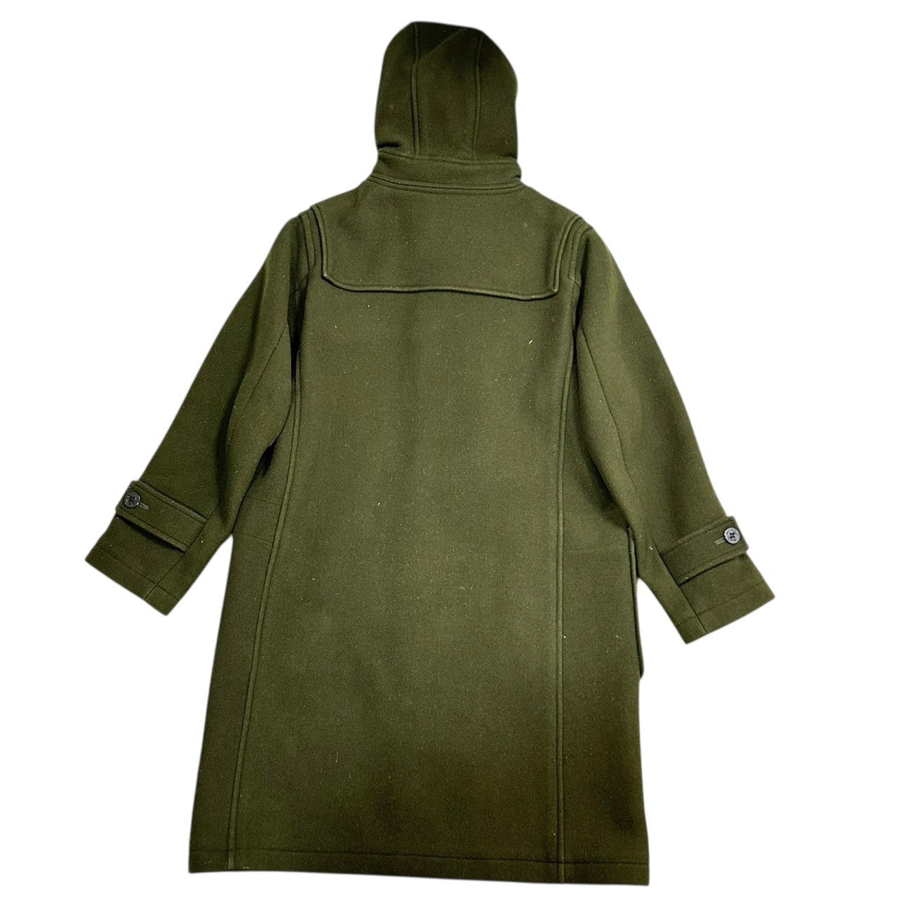 ORCIVAL(オーシバル) Melton Hooded Duffle Coat メルトン フーデッド ダッフル コート 16A-KWK-001 1(S程度) カーキ