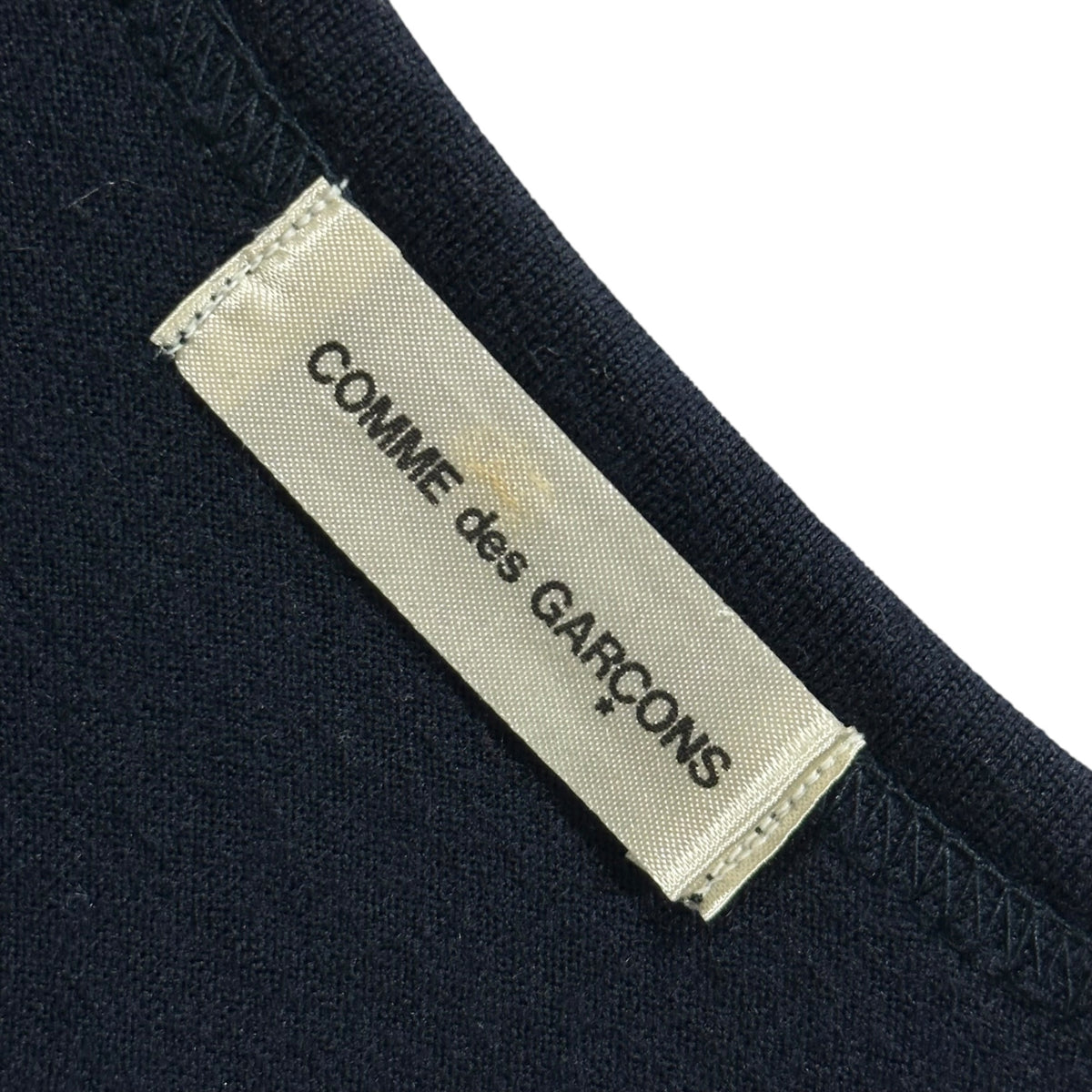 COMME des GARCONS(コムデギャルソン) 1991AW Wool L/S T-Shirt ウール 長袖 カットソー GT-050120 FREE ネイビー AD1991 90's 90年代