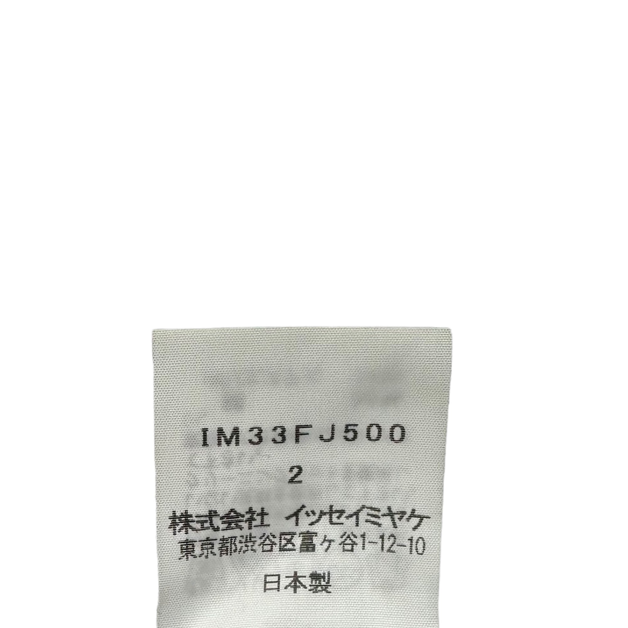 ISSEY MIYAKE(イッセイミヤケ) Panel Print Regular Collar Long Sleeve Shirt パネル プリント レギュラーカラー 長袖 シャツ IM33FJ500 2(M程度) ピンク×ホワイト