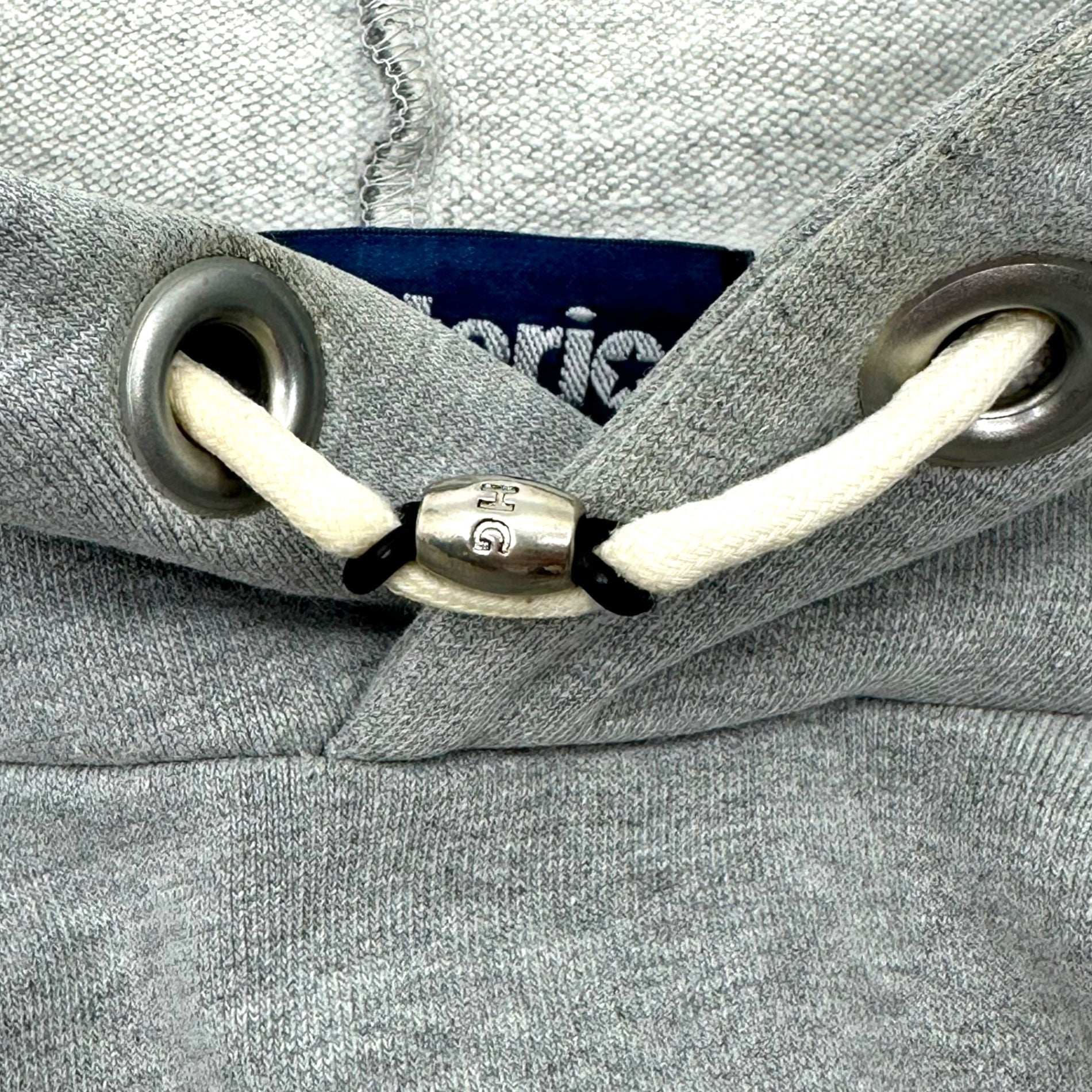 HYSTERIC GLAMOUR(ヒステリックグラマー) 90's ~ 00’s logo pullover hoodie ロゴ プルオーバー パーカー 2CF-5076 FREE グレー 初期 Y2K