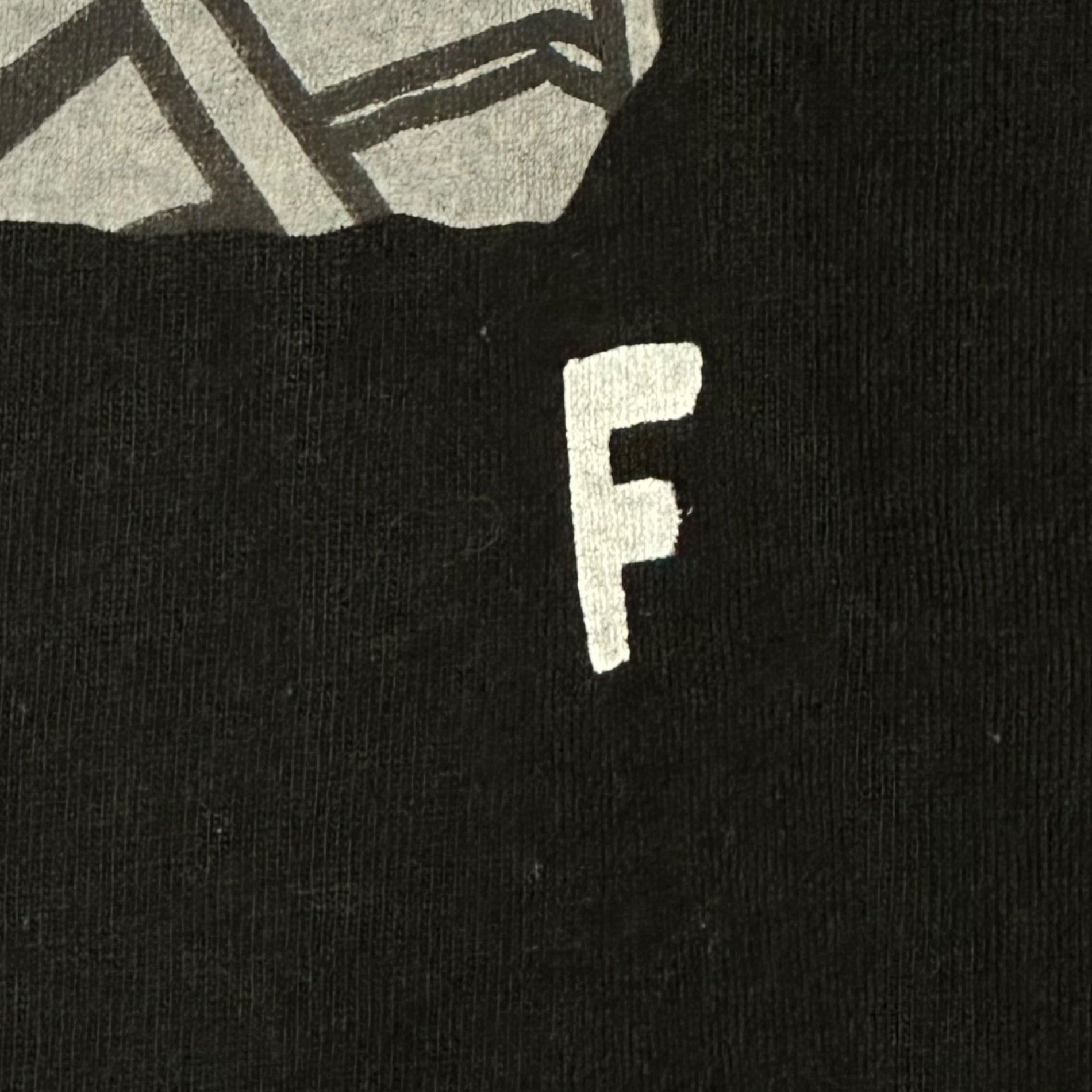 BLACK COMME des GARCONS(ブラックコムデギャルソン) 18AW BLACK Graphic Logo L/S Tee ブラック グラフィック ロゴ 長袖 Tシャツ 1B-T004 XL ブラック AD2018