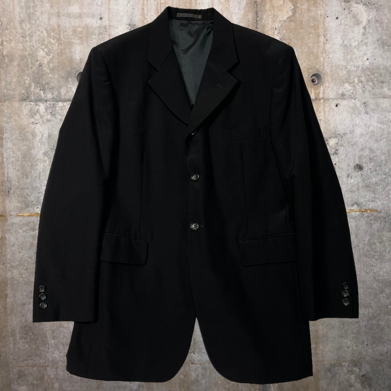 COMME des GARCONS HOMME PLUS(コムデギャルソンオムプリュス) 90's 3B wool jaket /テーラードジャケット/3Bジャケット PJ-10026S S ブラック AD1995