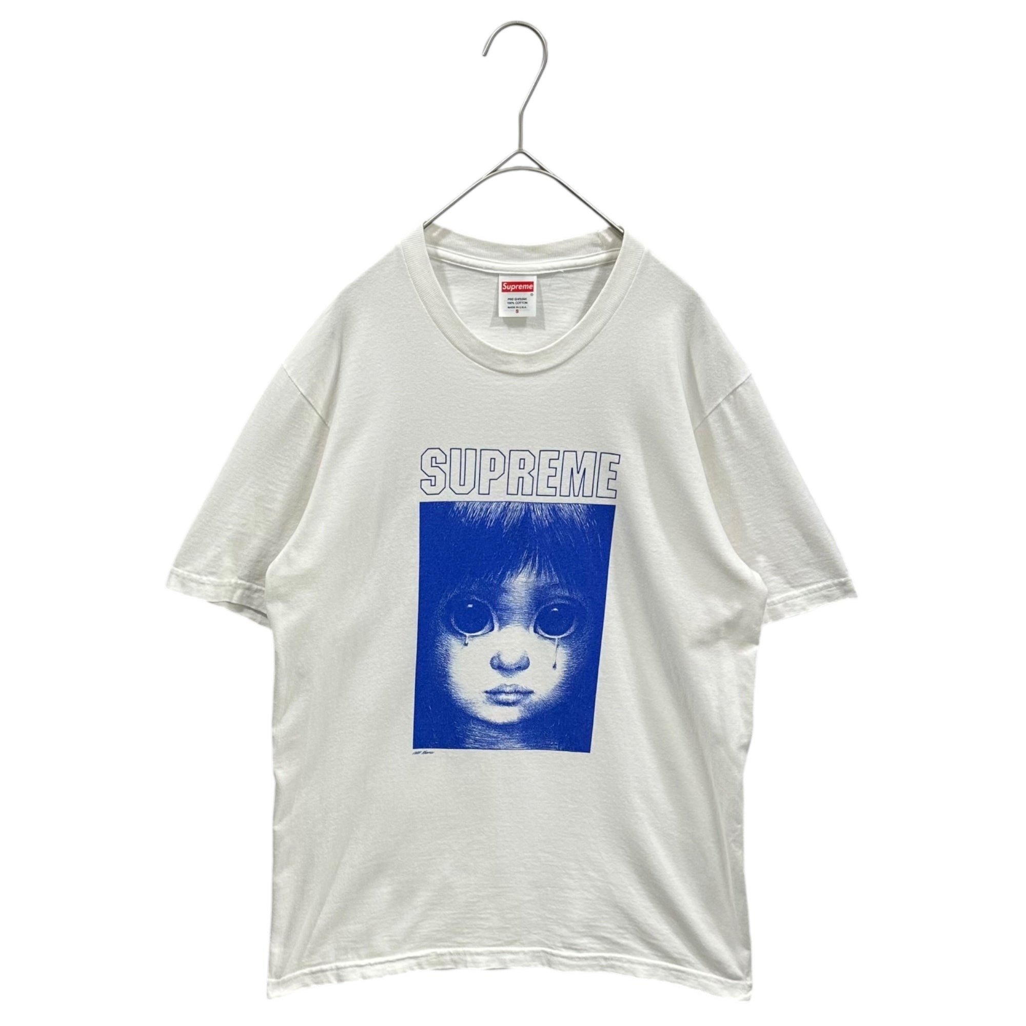 SUPREME(シュプリーム) 2024SS Margaret Keane Teardrop Tee マーガレット キーン ティアードロップ Tシャツ S ホワイト 半袖