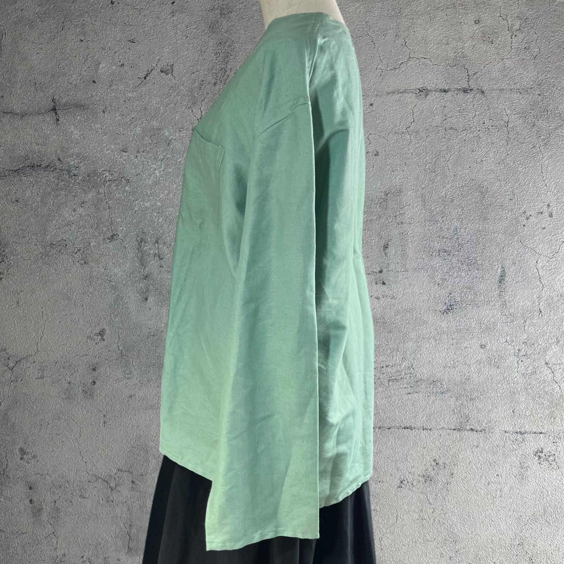 VINTAGE(ヴィンテージ) 90's surgical smock サージカルスモック 90年代 48(L程度) グリーン ミリタリーアイテム