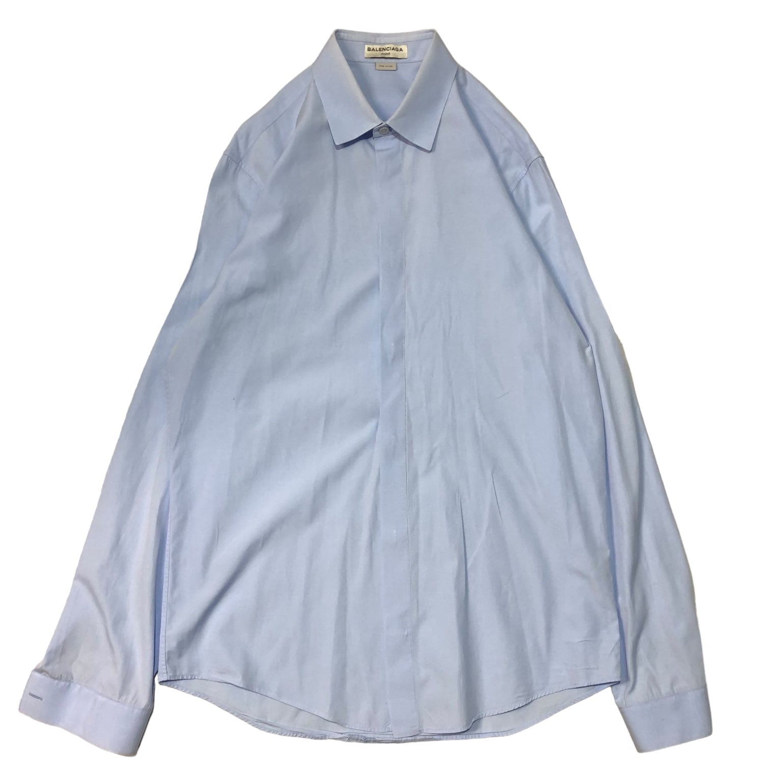 BALENCIAGA(バレンシアガ) Hiyoku L/S shirt 比翼 長袖 シャツ UP57  