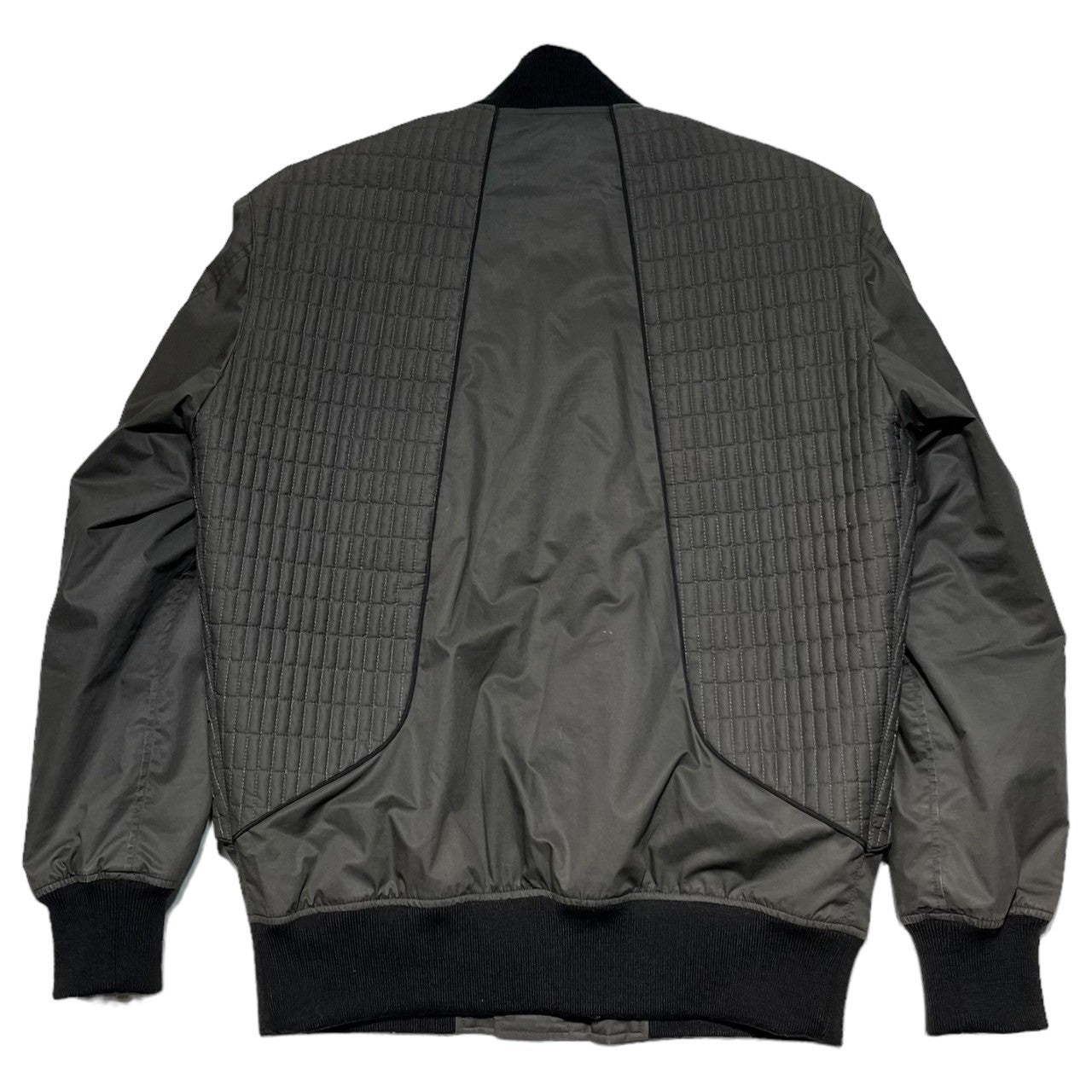 N.HOOLYWOOD(エヌハリウッド ミスターハリウッド) Quilted switching bomber jacket キルティング 切替 ボンバー ジャケット 192-BL04 pieces 36(M程度) ブラウン ブルゾン MA-1
