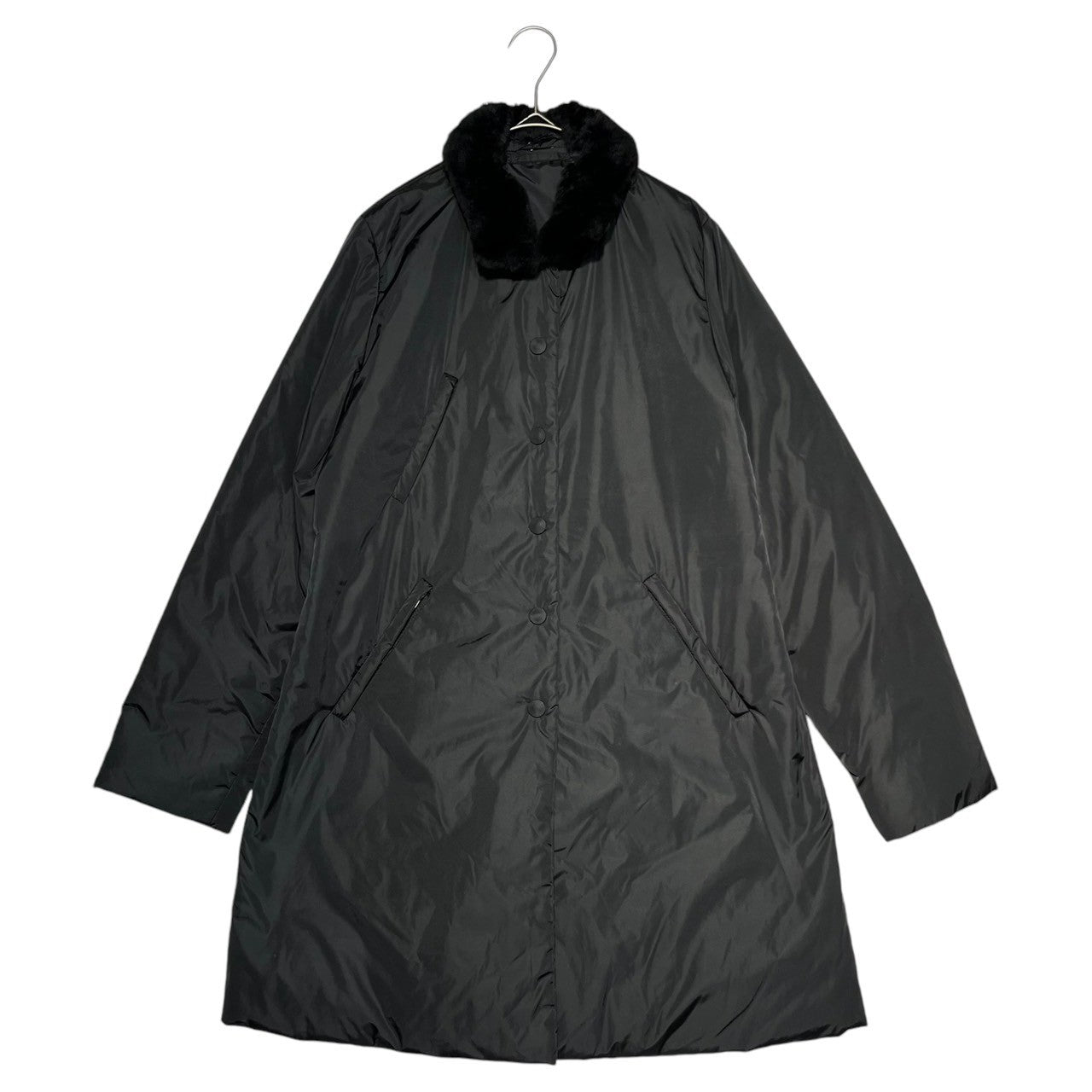 S Max Mara(エス マックスマーラ) fur embellished down coat ファー 