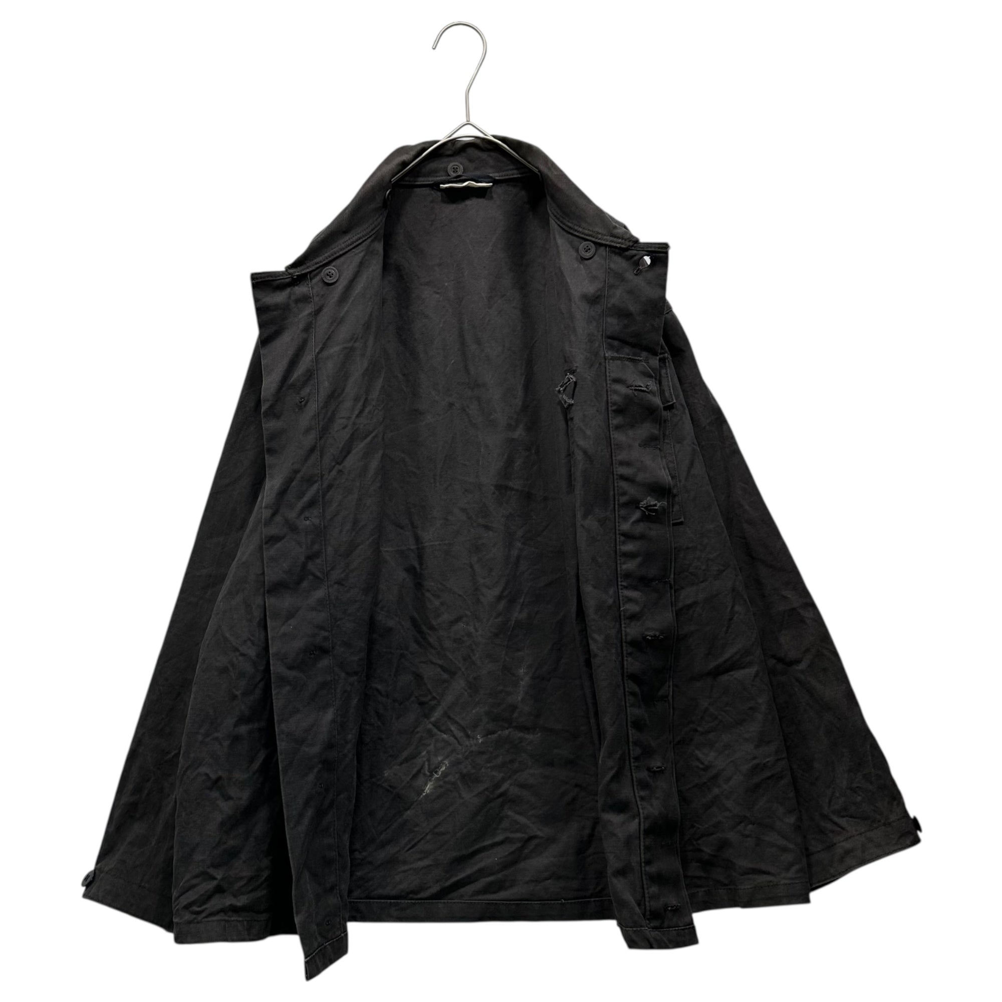 German Army(ドイツ軍) 80’s Nationale Volksarmee Field Jacket 80年代 東ドイツ 国家人民軍 48(M~L程度) フェードブラック ヴィンテージ