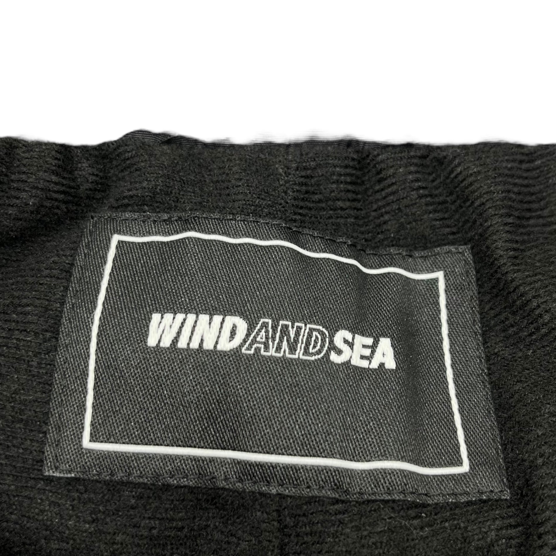 WIND AND SEA(ウィンダンシー) 24SS WATER REPELLENT PANTS ウォーター レペレント パンツ WDS-O-SIG-24-Q3-PT-01 M ブラック ナイロン