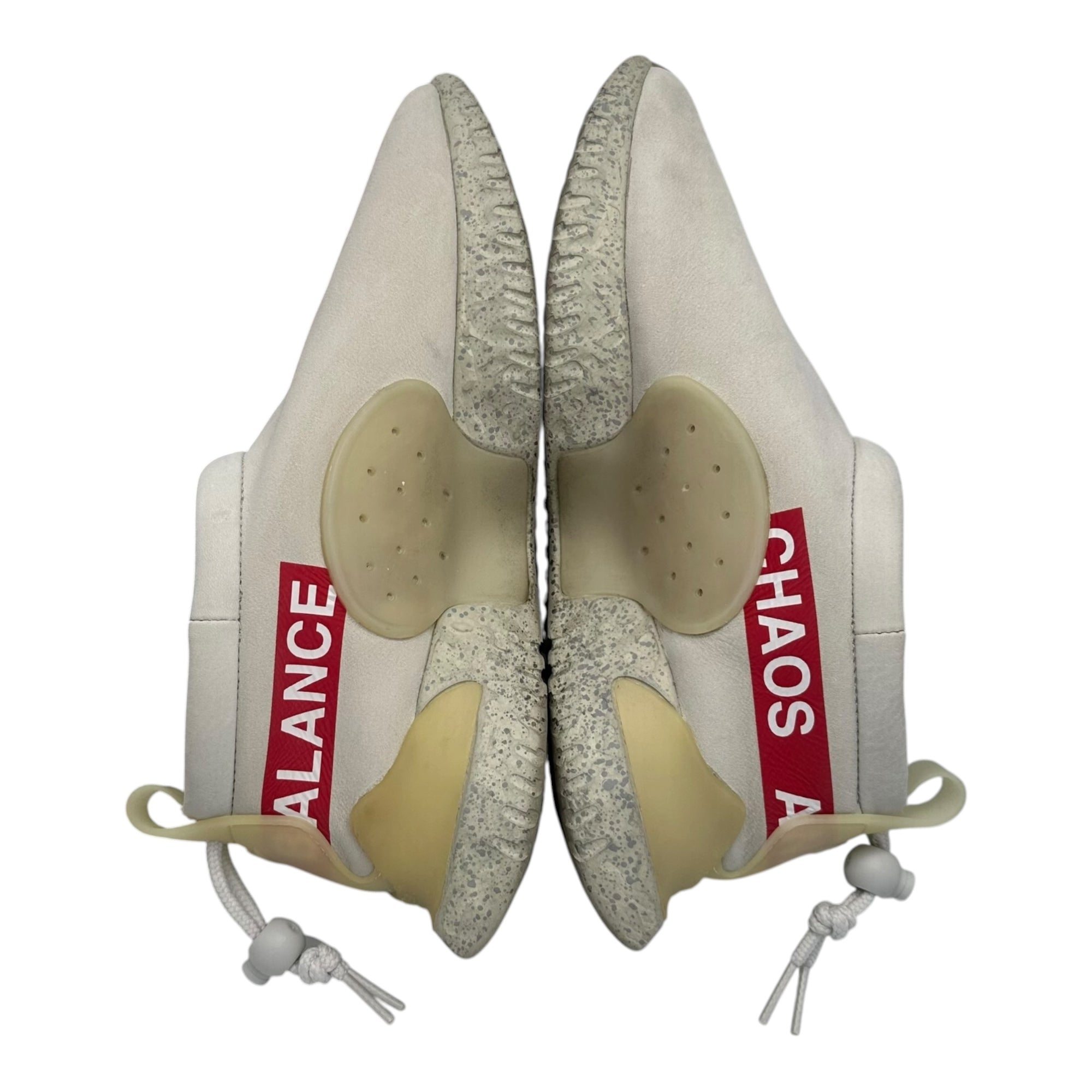 NIKE×UNDERCOVER(ナイキ×アンダーカバー) Moc Flow "Light Bone" モック フロー ライトボーン DV5593-001 24.5cm アイボリー×レッド スニーカー