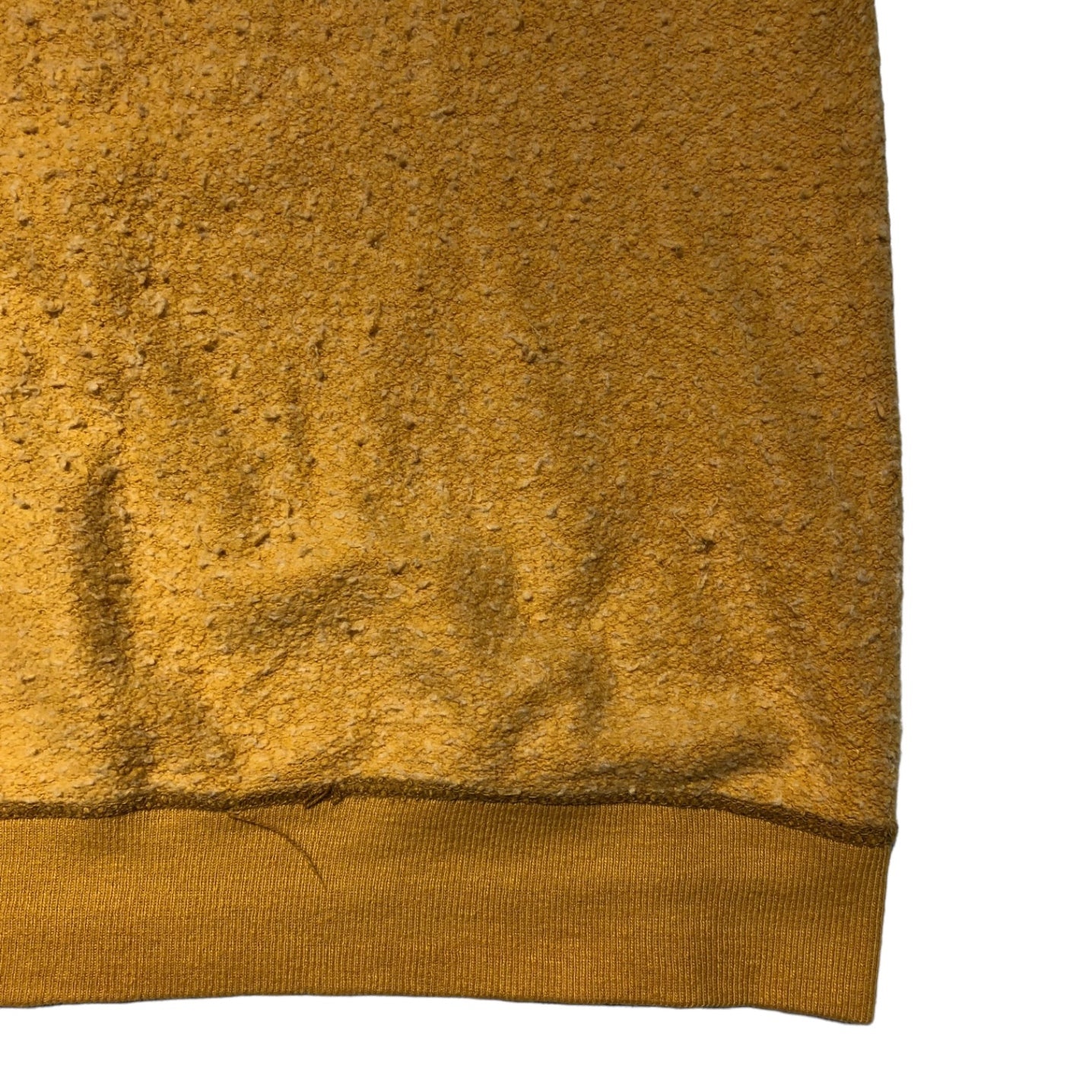 ARTEX(アルテックス アーテックス) 60's "KANSAS CITY COLLEGE" S/S sweat shirt カレッジ プリント 半袖 スウェット M イエロー 60年代 ヴィンテージ