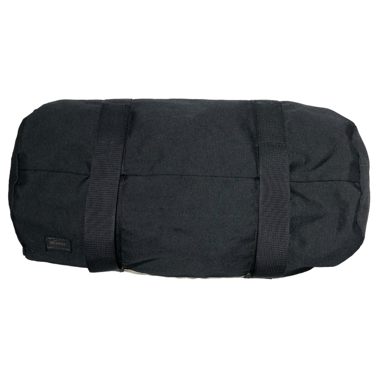 PORTER × Famouz(ポーター×フェイマス) 00's double name drum bag ダブルネームドラムバッグ toughシリーズ ブラック