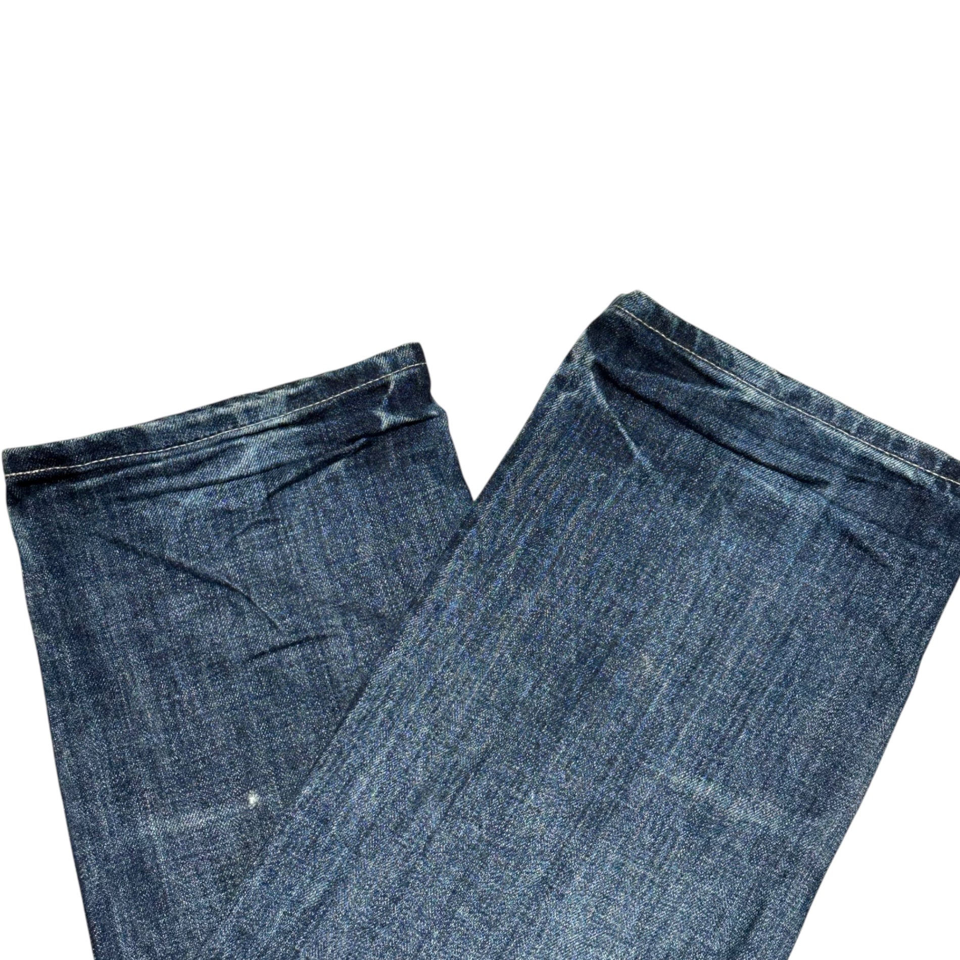 NEIGHBORHOOD(ネイバーフッド) 23SS WASHED DENIM DP MID PANTS ウォッシュド デニム パンツ 231XBNH-PTM05 L インディゴ ストレート
