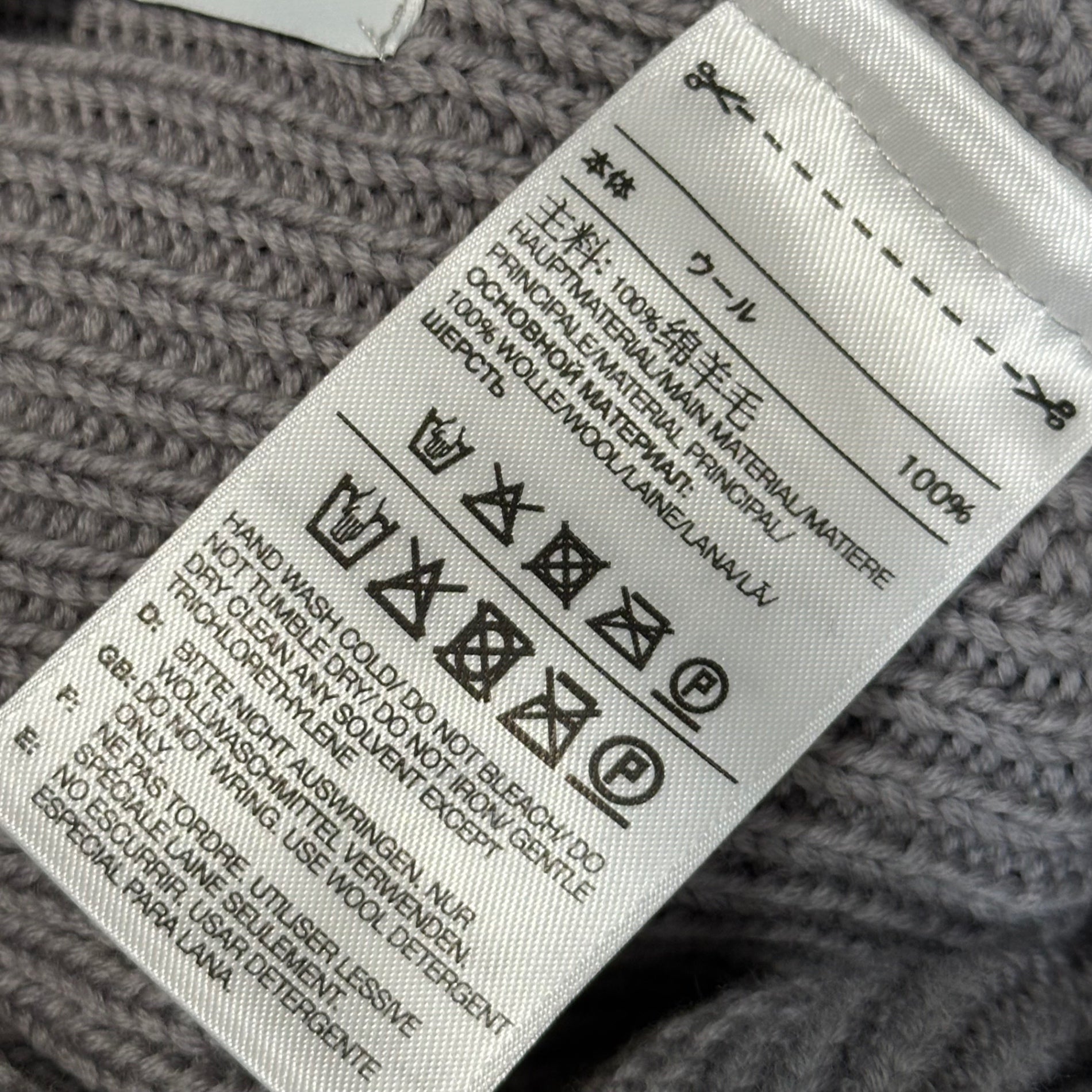 Y-3(ワイスリー) 2021SS CLASSIC BEANIE クラシック ビーニー GR4118 グレー ニット帽