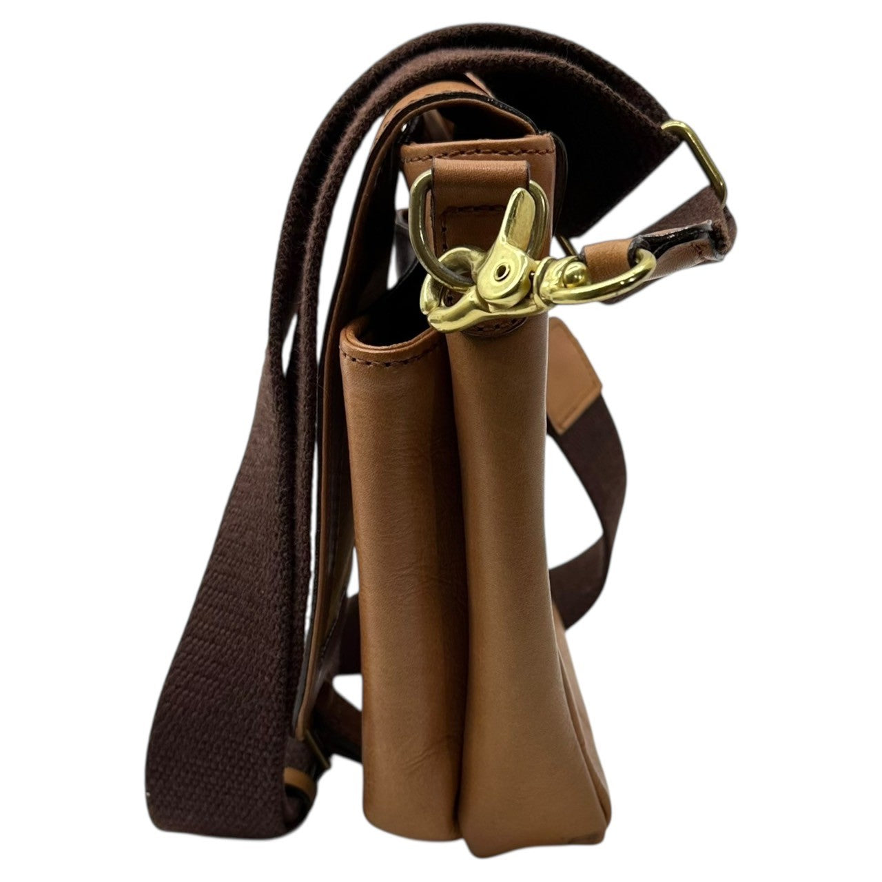 SOMES SADDLE(ソメスサドル) Leather Shoulder Bag レザー ショルダー バッグ ブラウン 本革