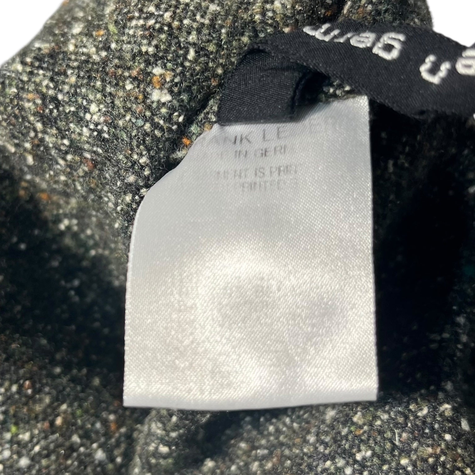 FRANK LEDER(フランクリーダー) mixed wool shirt ミックスウール シャツ グレー