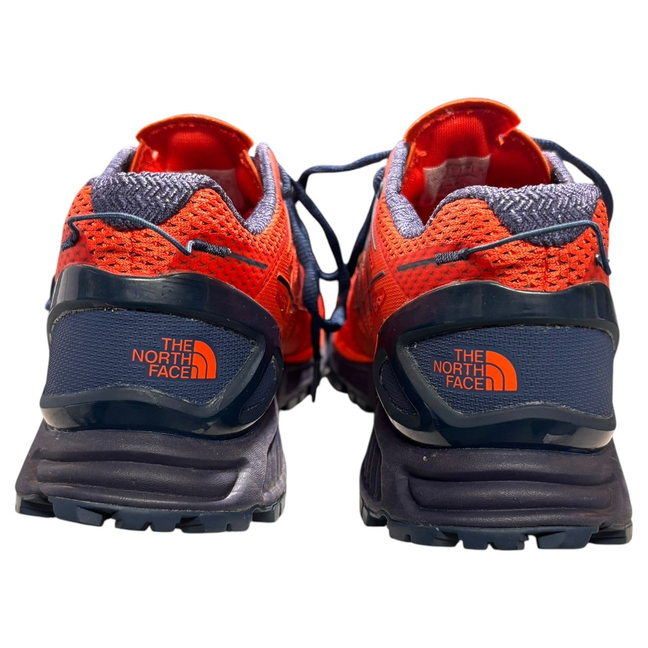 THE NORTH FACE(ノースフェイス) Ultra Endurance II ローカット スニーカー NF0A39IE 27cm オレンジ×ネイビー アウトドア シューズ