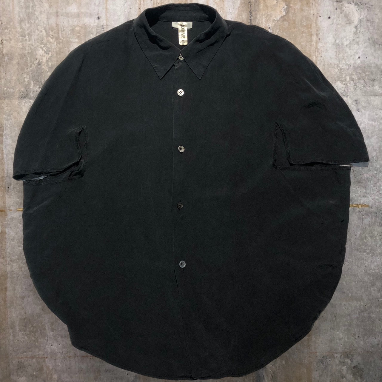 COMME des GARCONS(コムデギャルソン) 09ssシルクブラウス S ブラック