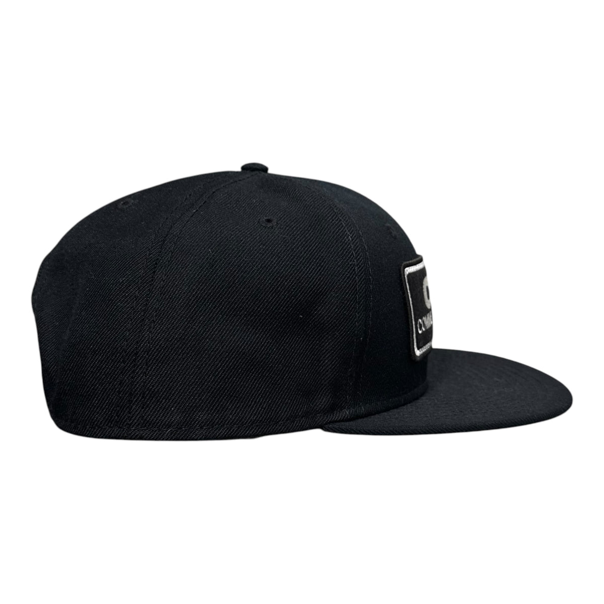 CDG COMME des GARCONS(シーディージーコムデギャルソン) Logo baseball cap ロゴ ベースボール キャップ ブラック×ホワイト