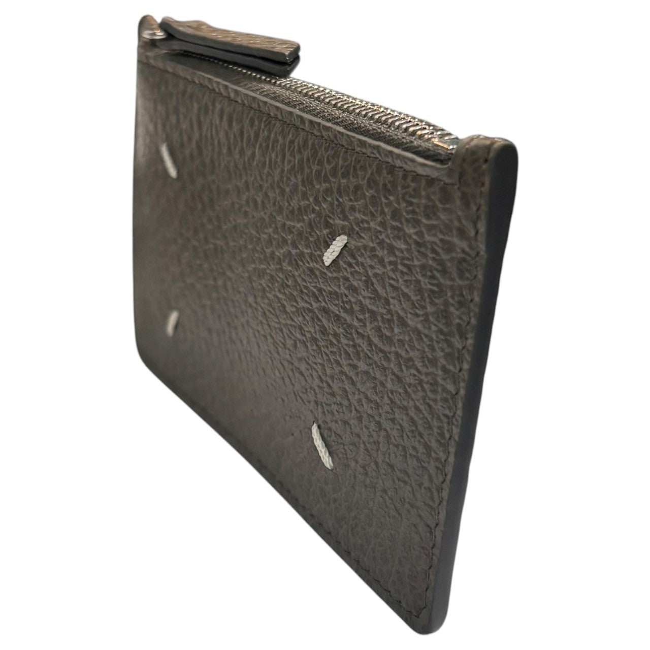 MAISON MARGIELA(メゾンマルジェラ) CARD HORLDER ZIP EW カードホルダー カードケース S56UI0143 グレージュ 箱・購入証明書付属 フラグメントケース